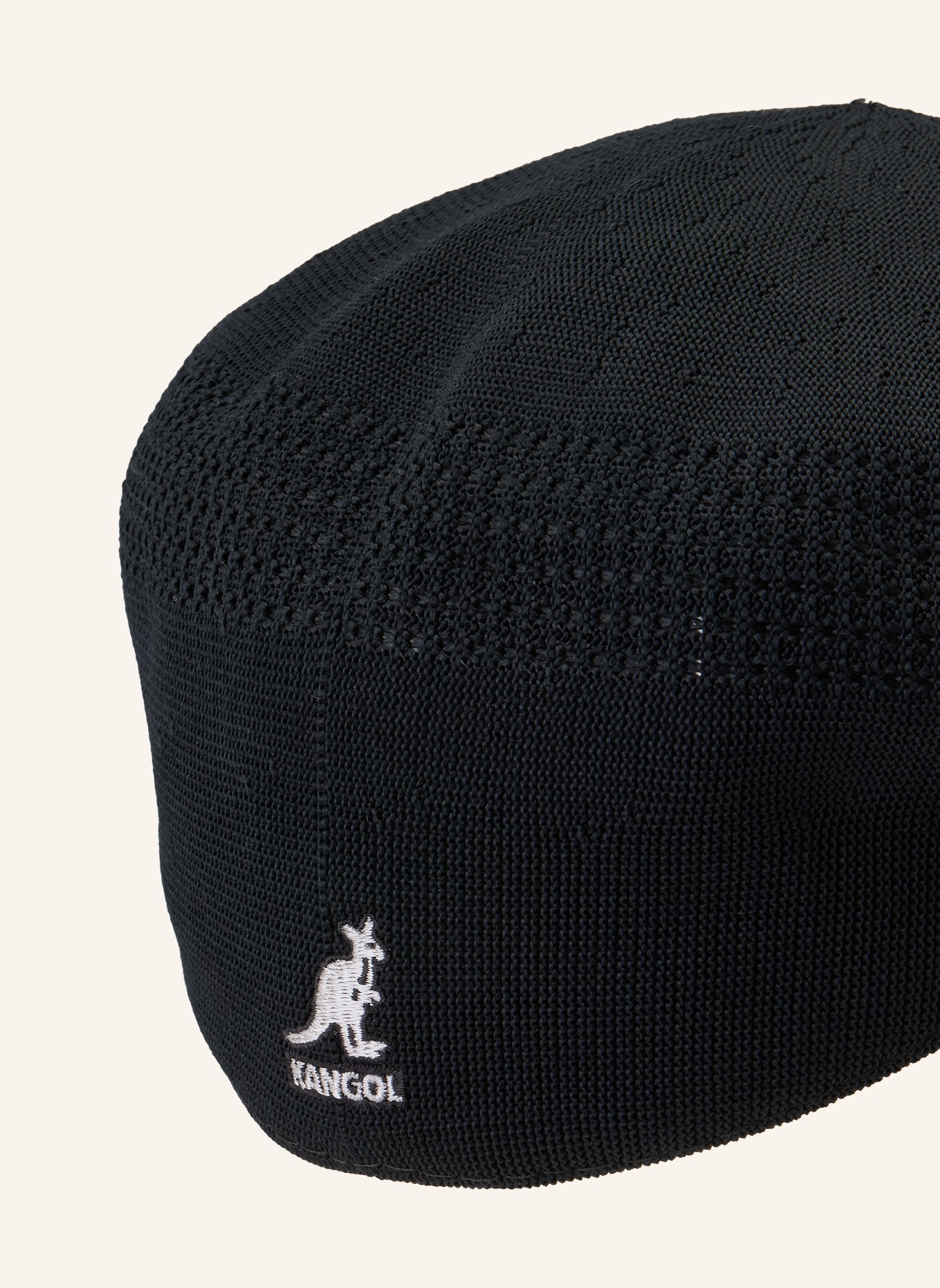 KANGOL Cap TROPIC: SCHWARZ
