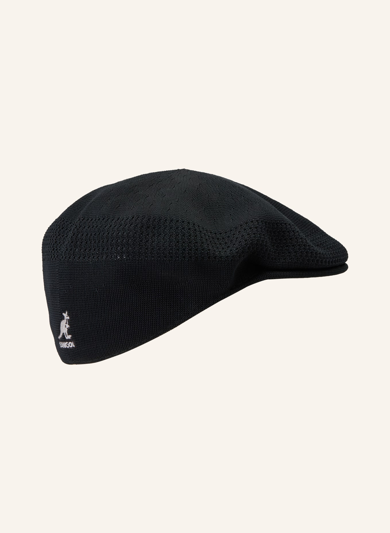 KANGOL Cap TROPIC: SCHWARZ