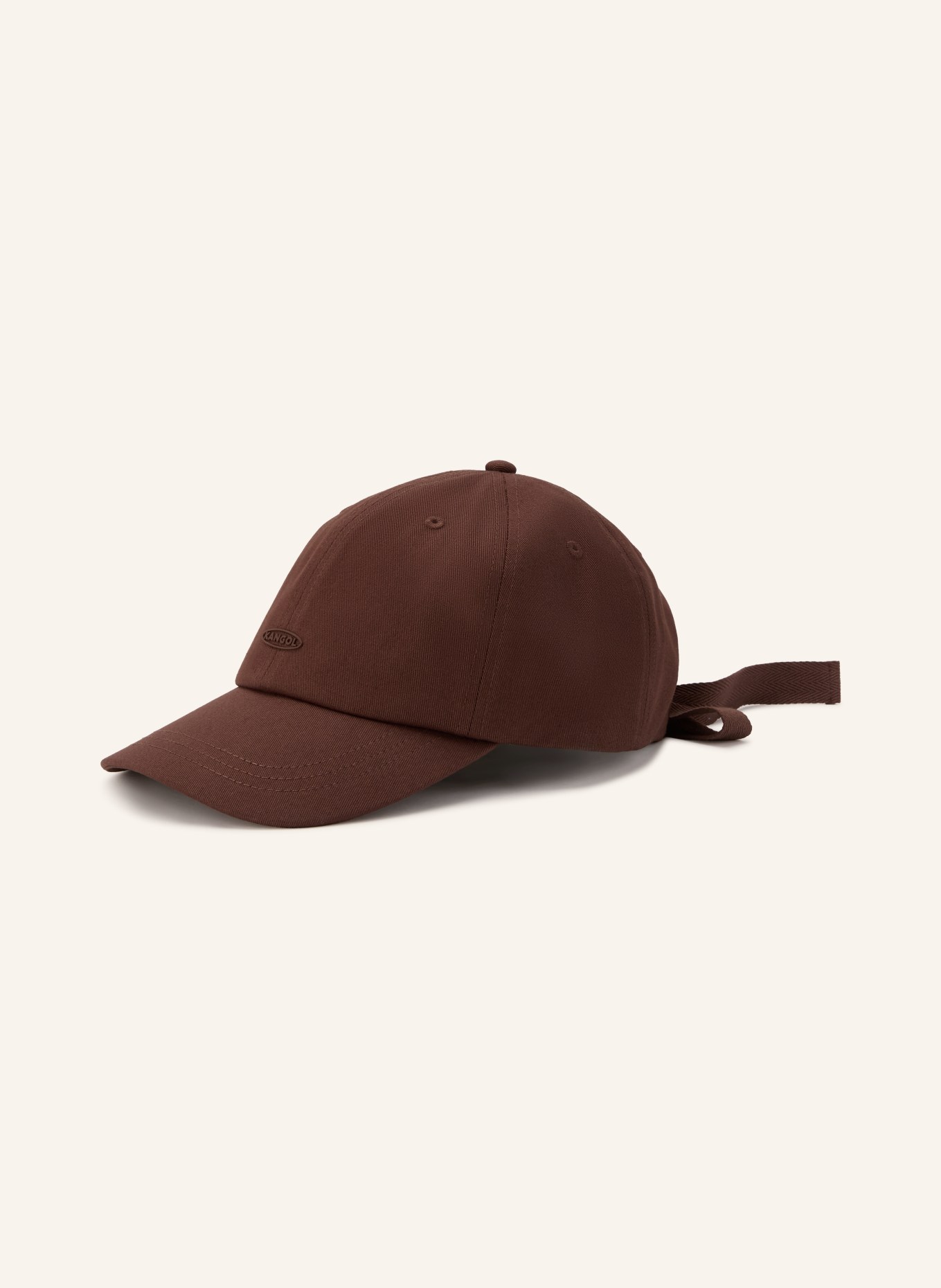 KANGOL Cap DEMURE: DUNKELBRAUN