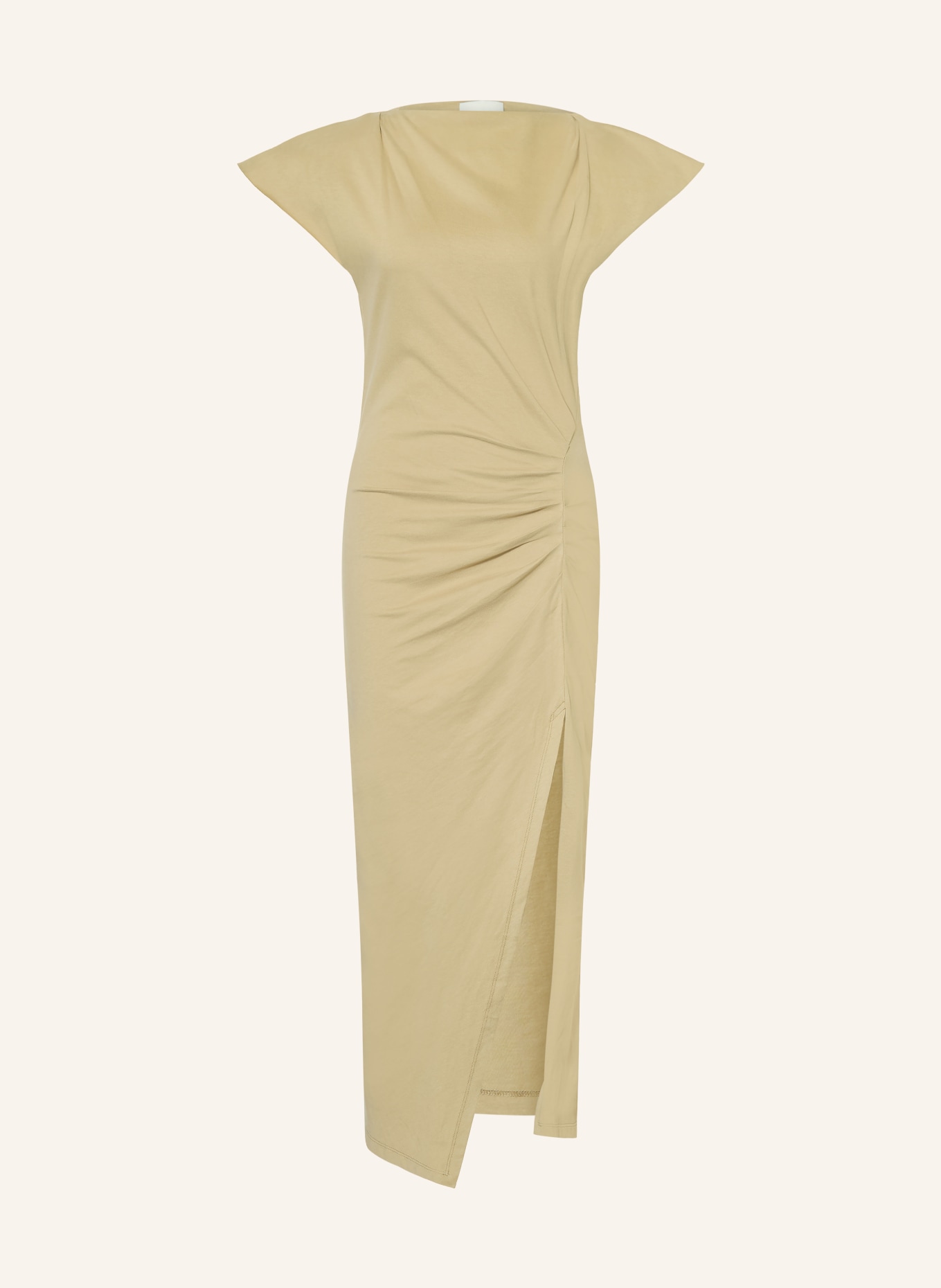 ISABEL MARANT Jersey jurk NADELA: BEIGE