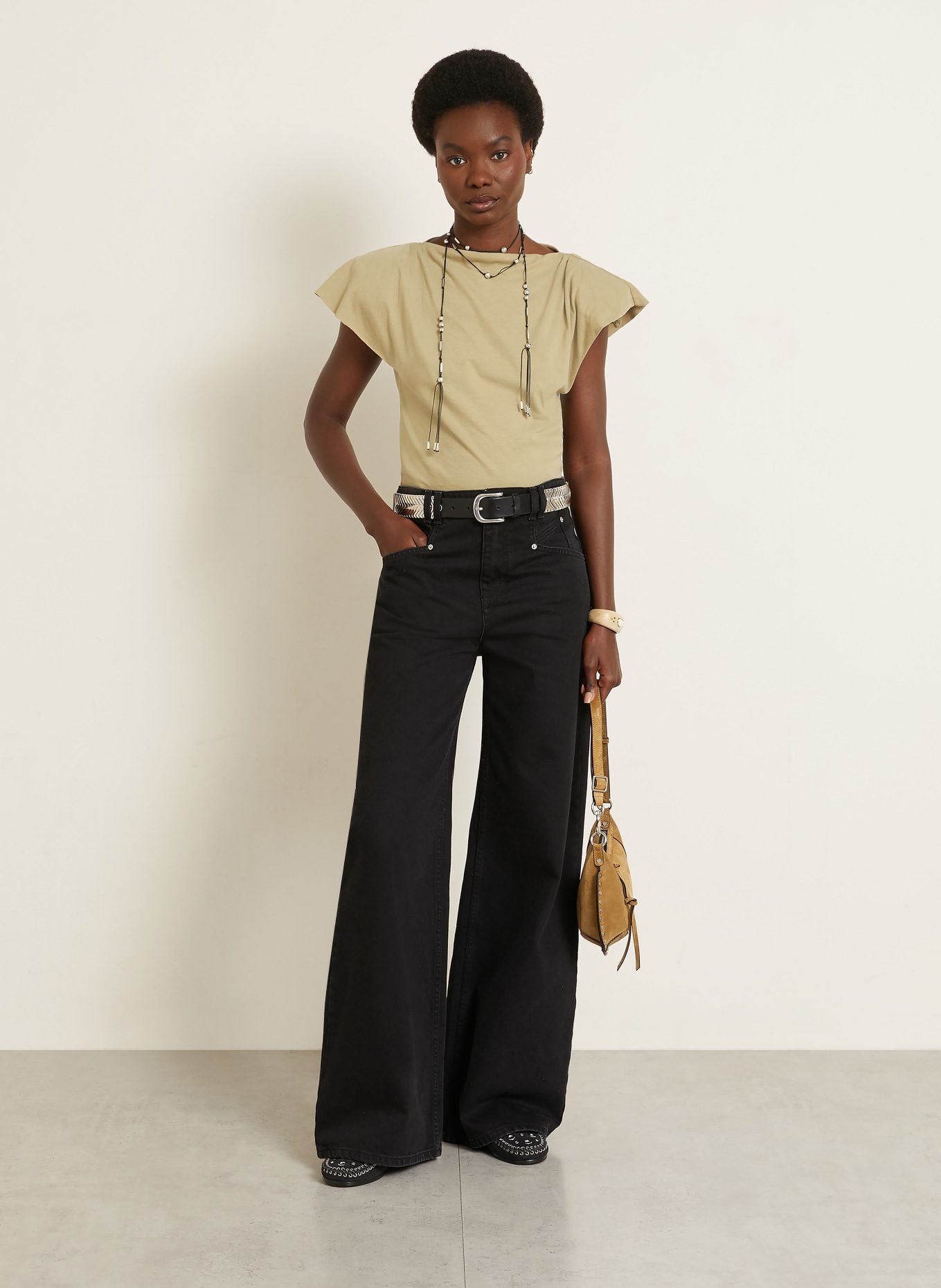 ISABEL MARANT T-shirt SEBANI: BEIGE