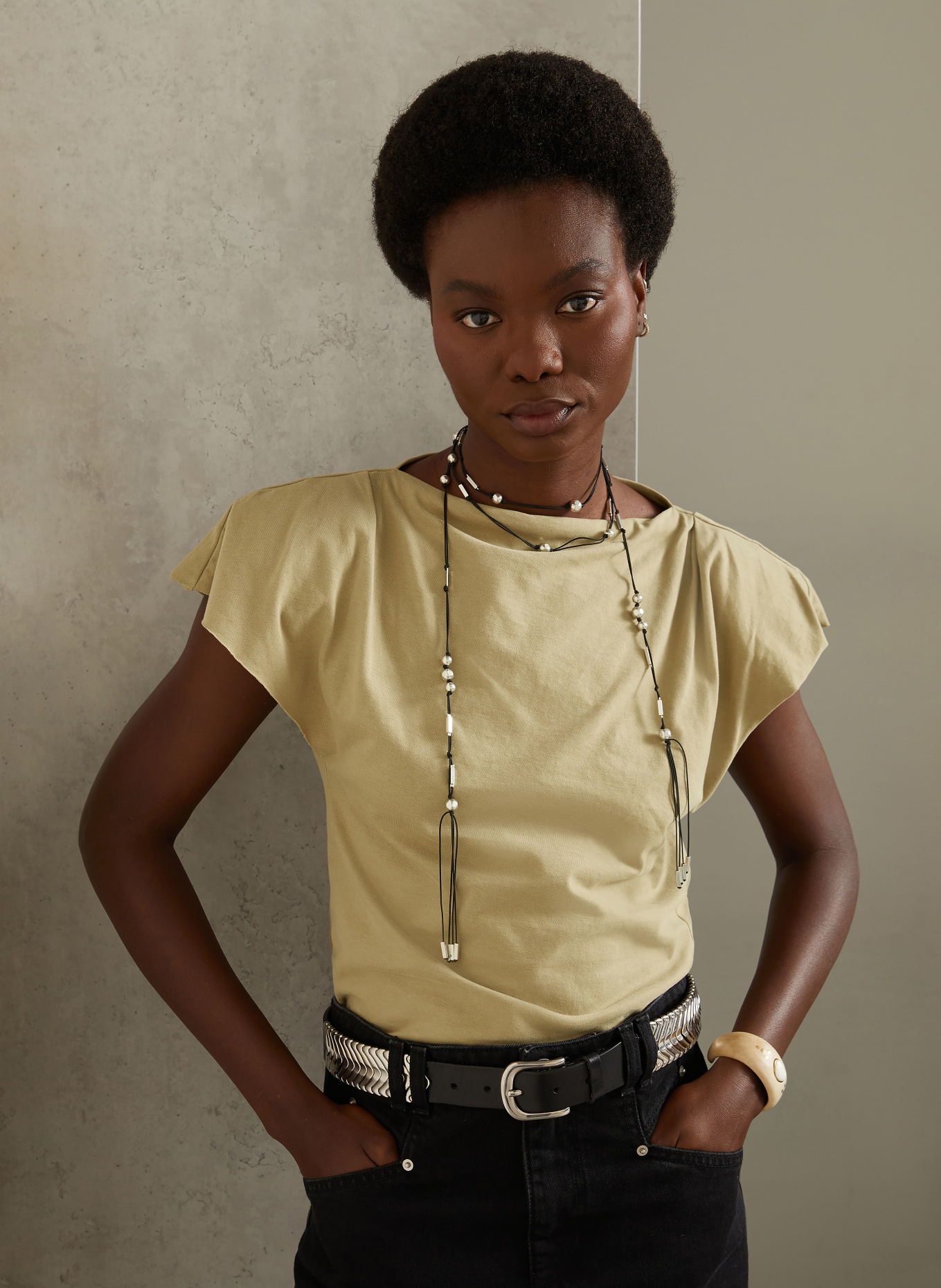 ISABEL MARANT T-shirt SEBANI: BEIGE