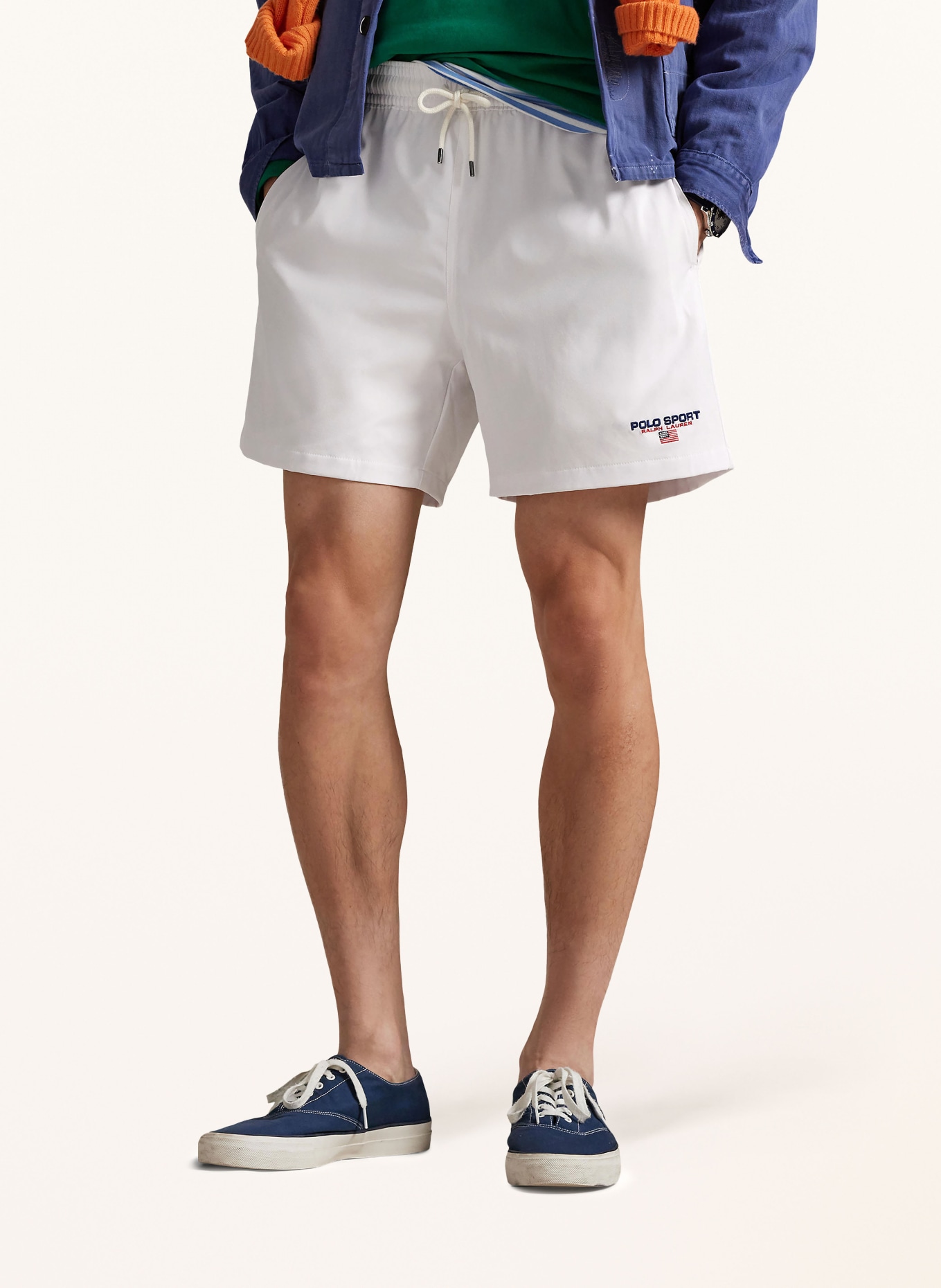 POLO SPORT RALPH LAUREN zwemshort: WIT