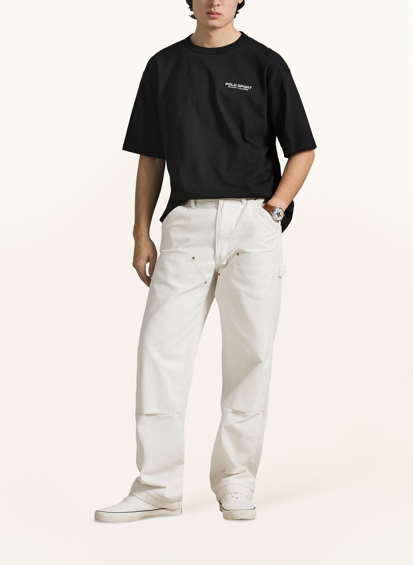 POLO SPORT RALPH LAUREN T-shirt: ZWART