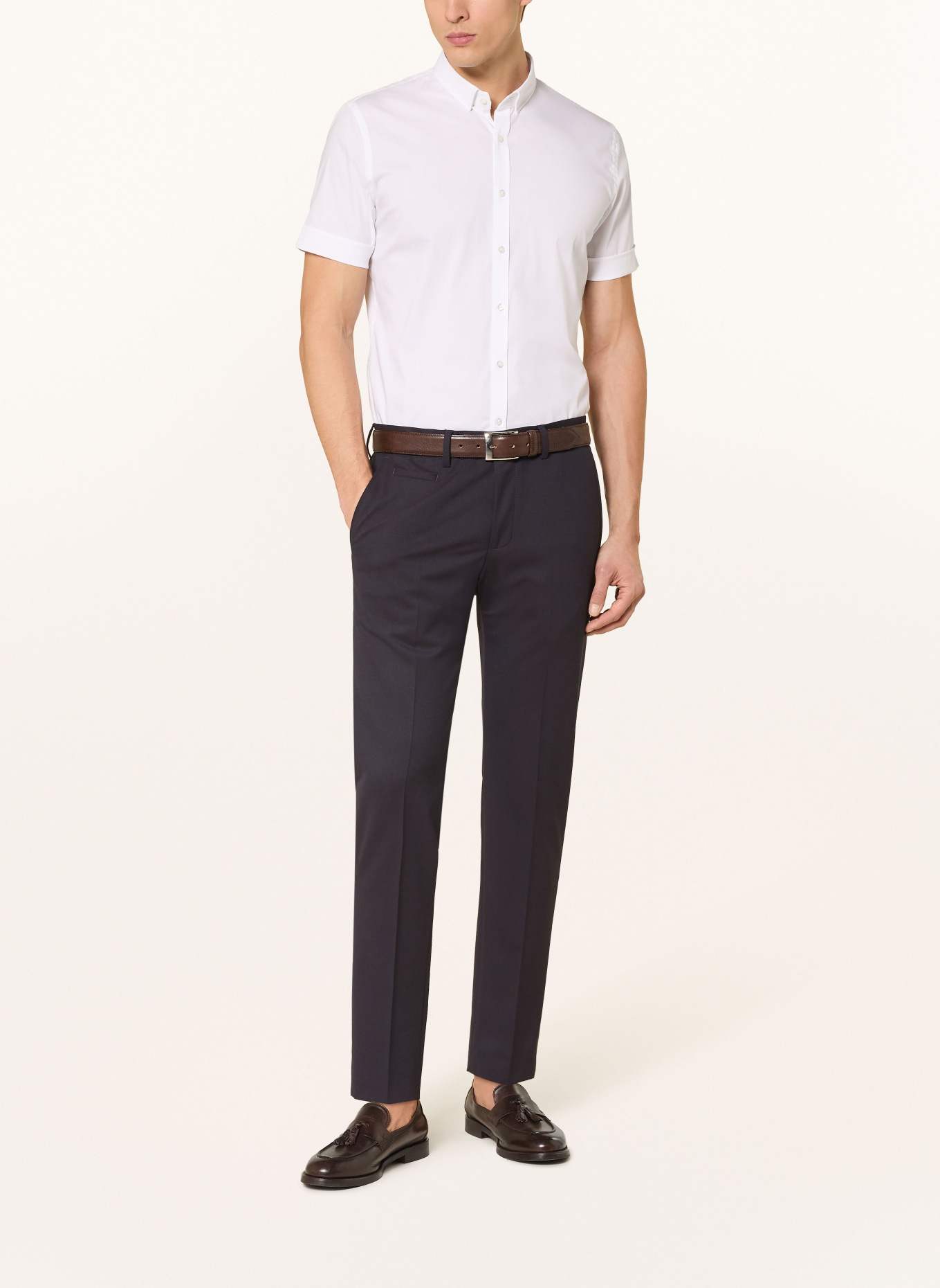 Q1 Manufaktur Hemd SANDRO Extra Slim Fit: WEISS