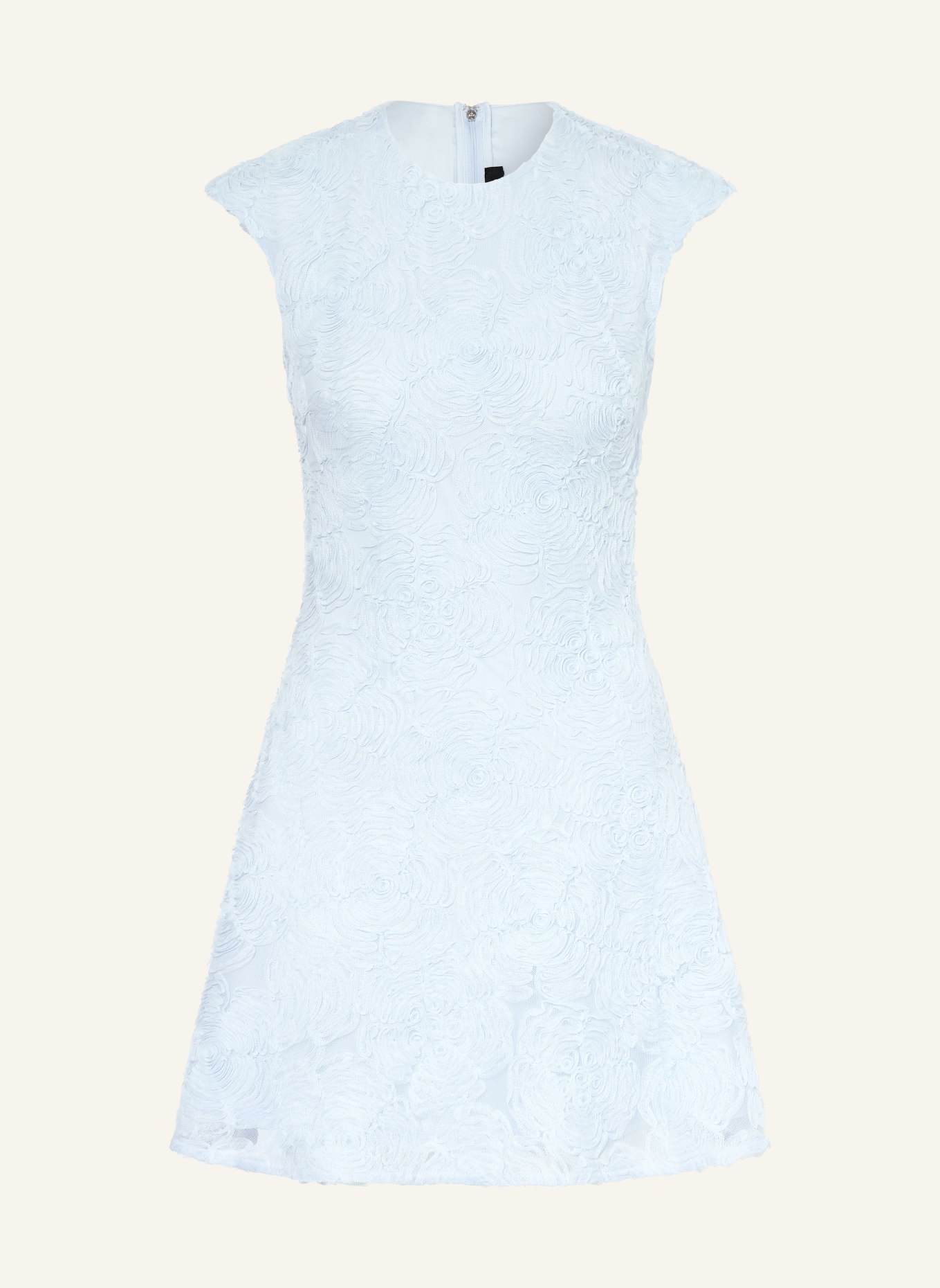 ROTATE mesh dress: LIGHT BLUE