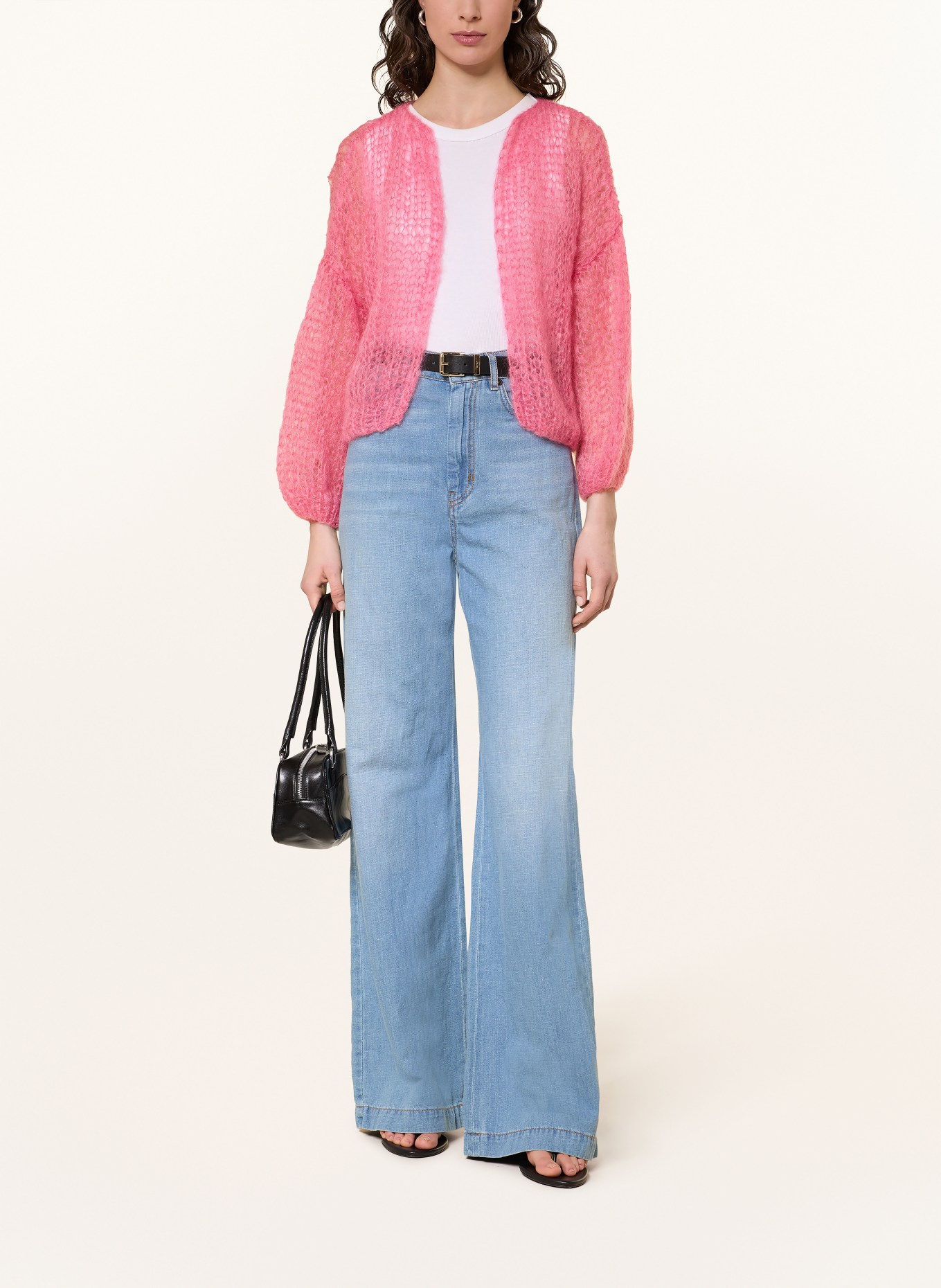 MAIAMI Strickhülle aus Mohair: PINK