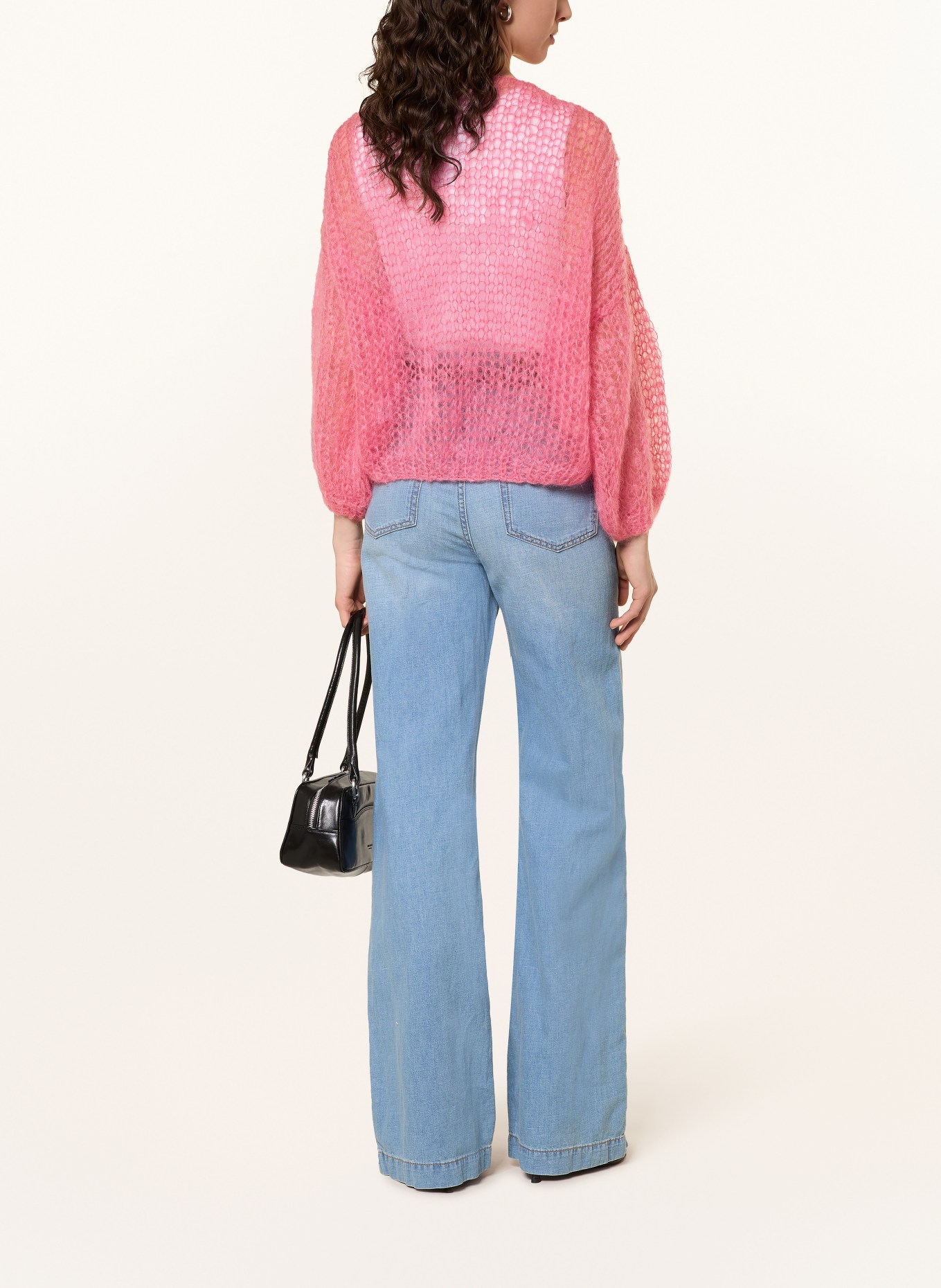 MAIAMI Strickhülle aus Mohair: PINK