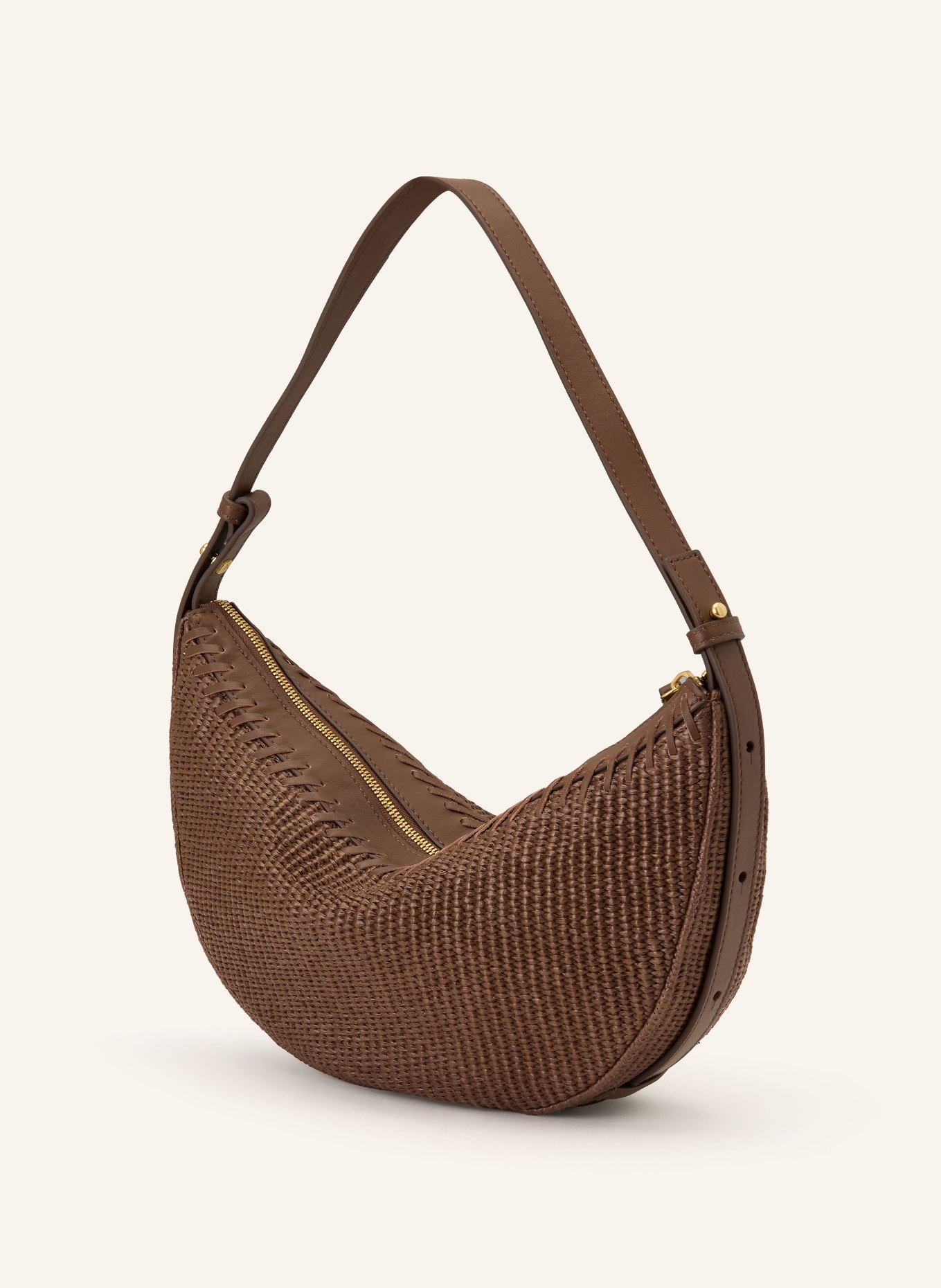 Marc O'Polo Taška EMMI: TMAVĚ HNĚDÁ / ZLATÁ