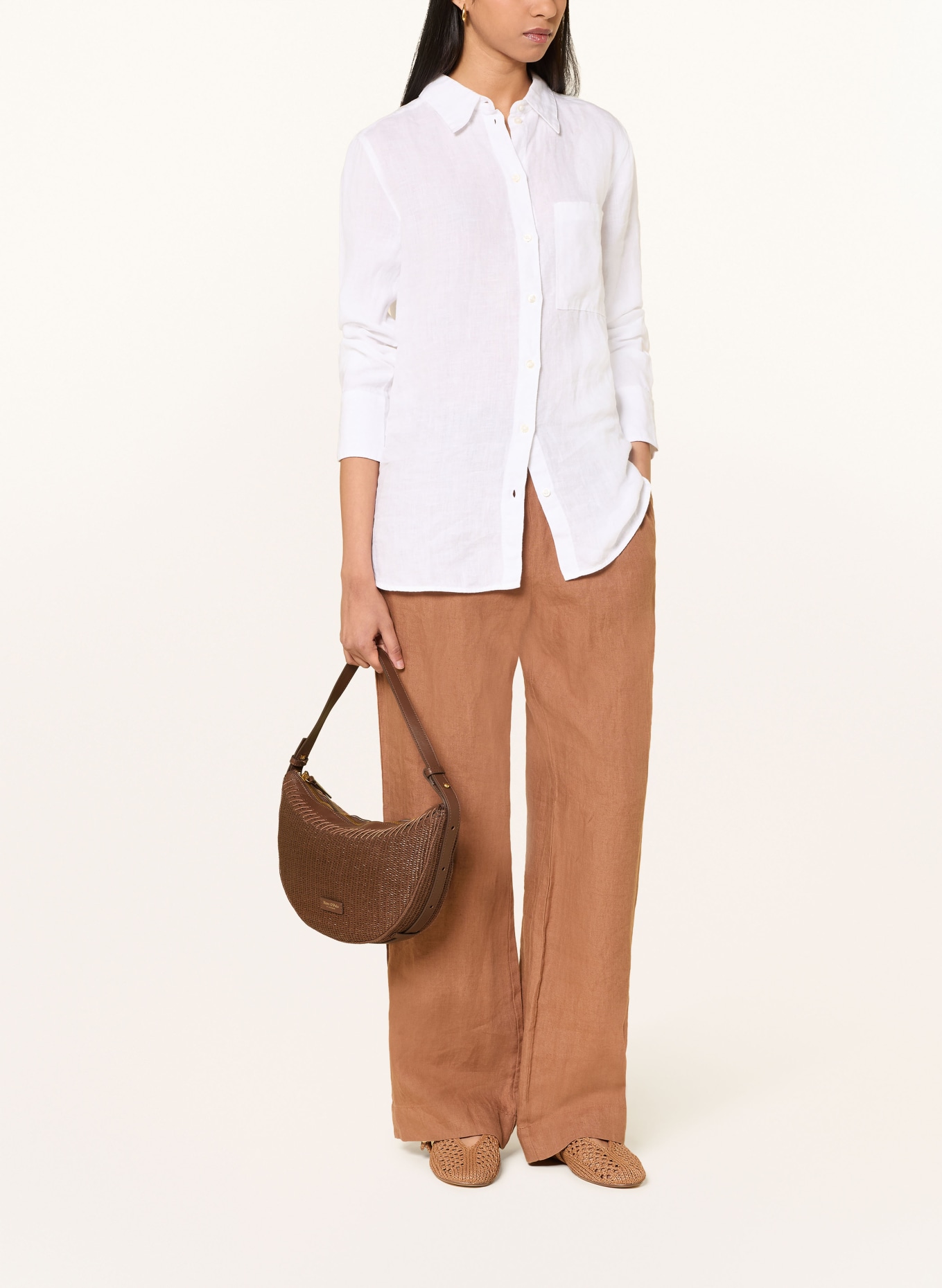 Marc O'Polo Taška EMMI: TMAVĚ HNĚDÁ / ZLATÁ