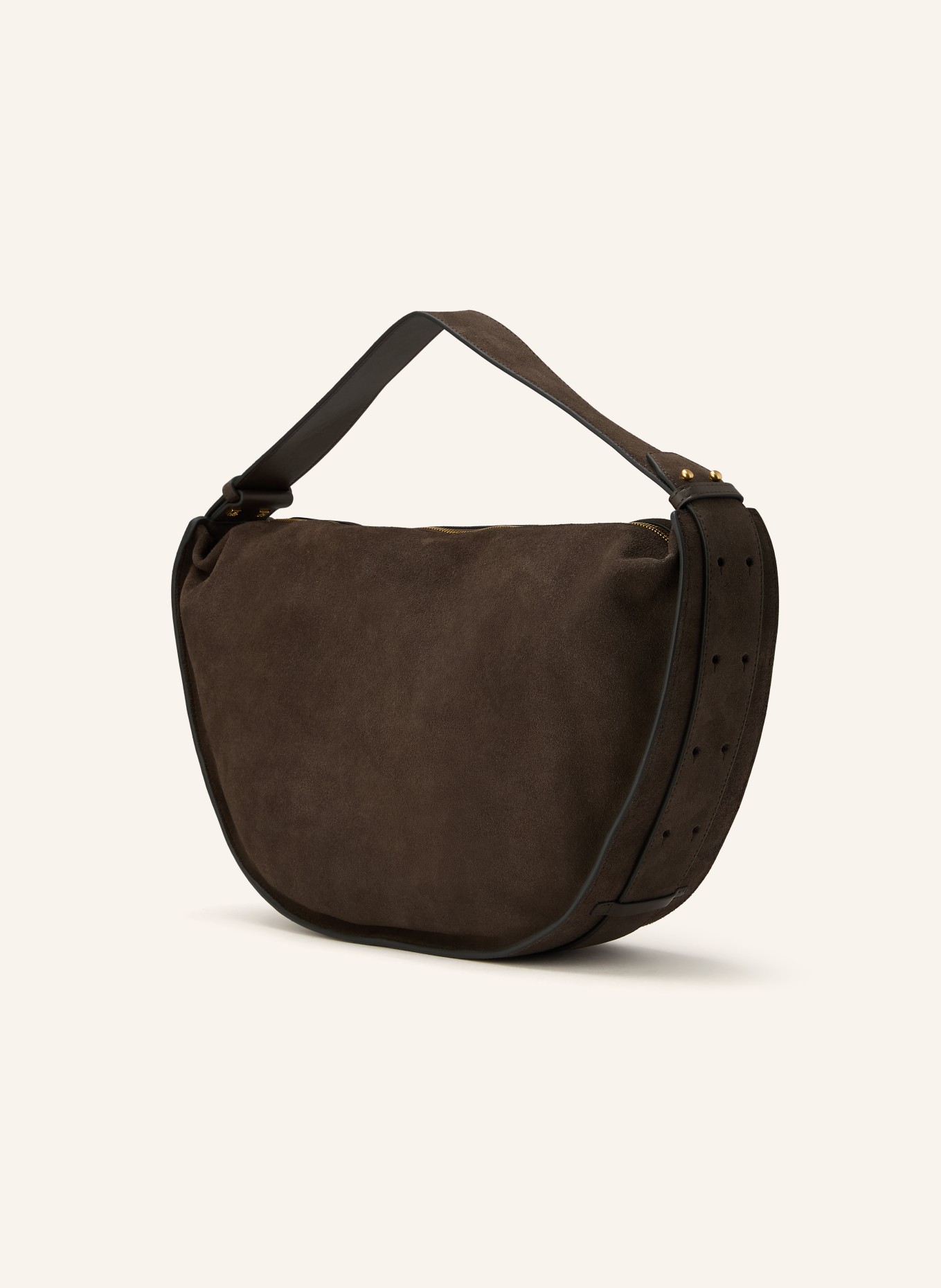 Marc O'Polo Torba typu sacooche AAYDA: CIEMNOBRĄZOWY