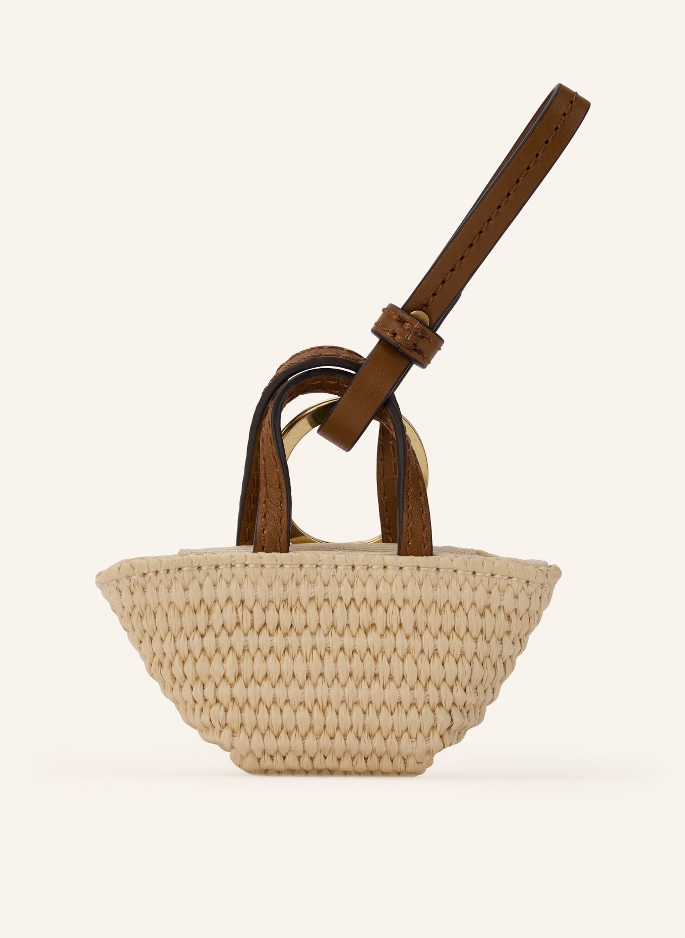 Marc O'Polo AURORA Keychain: BEIGE / BROWN