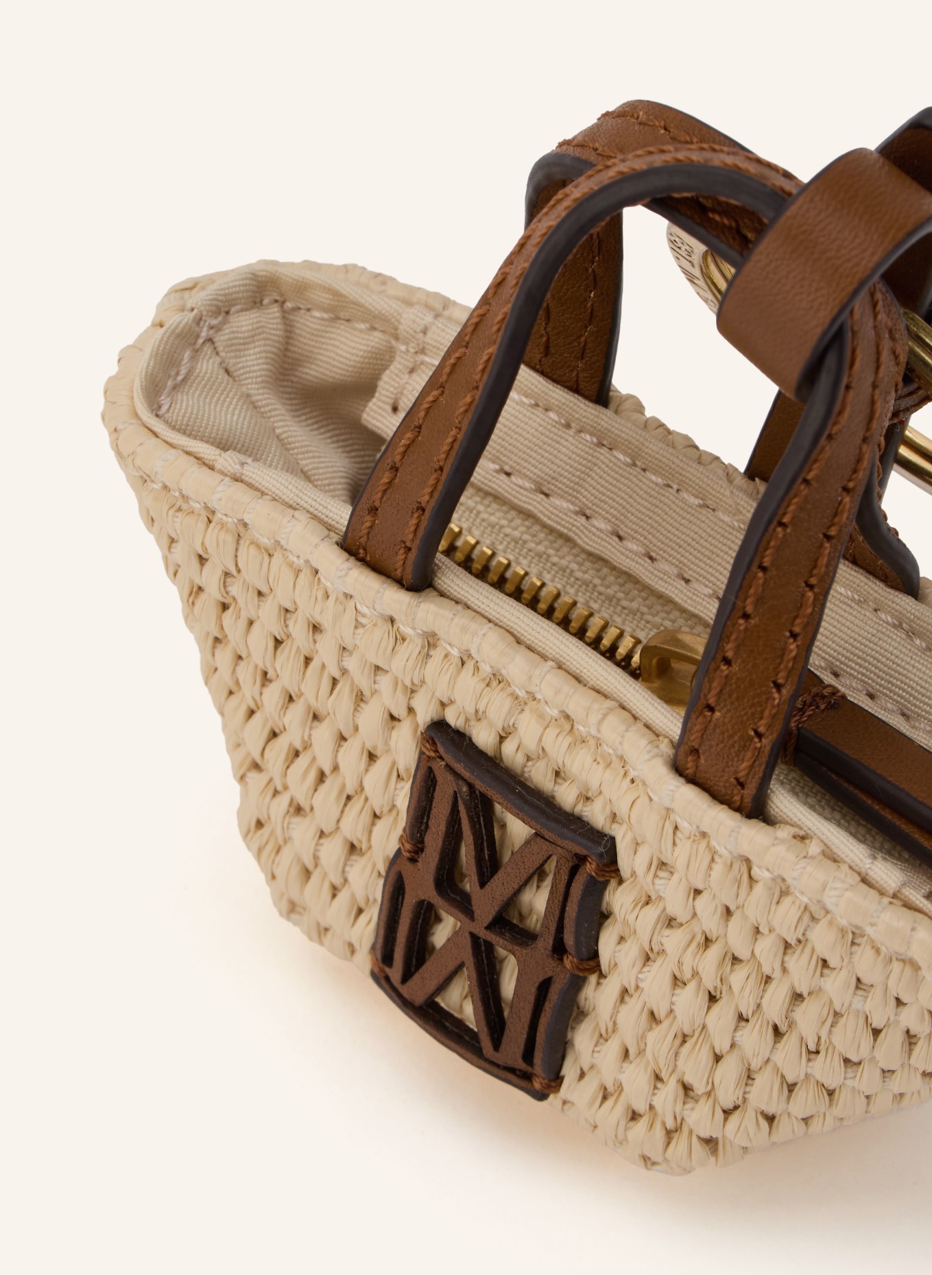 Marc O'Polo AURORA Keychain: BEIGE / BROWN