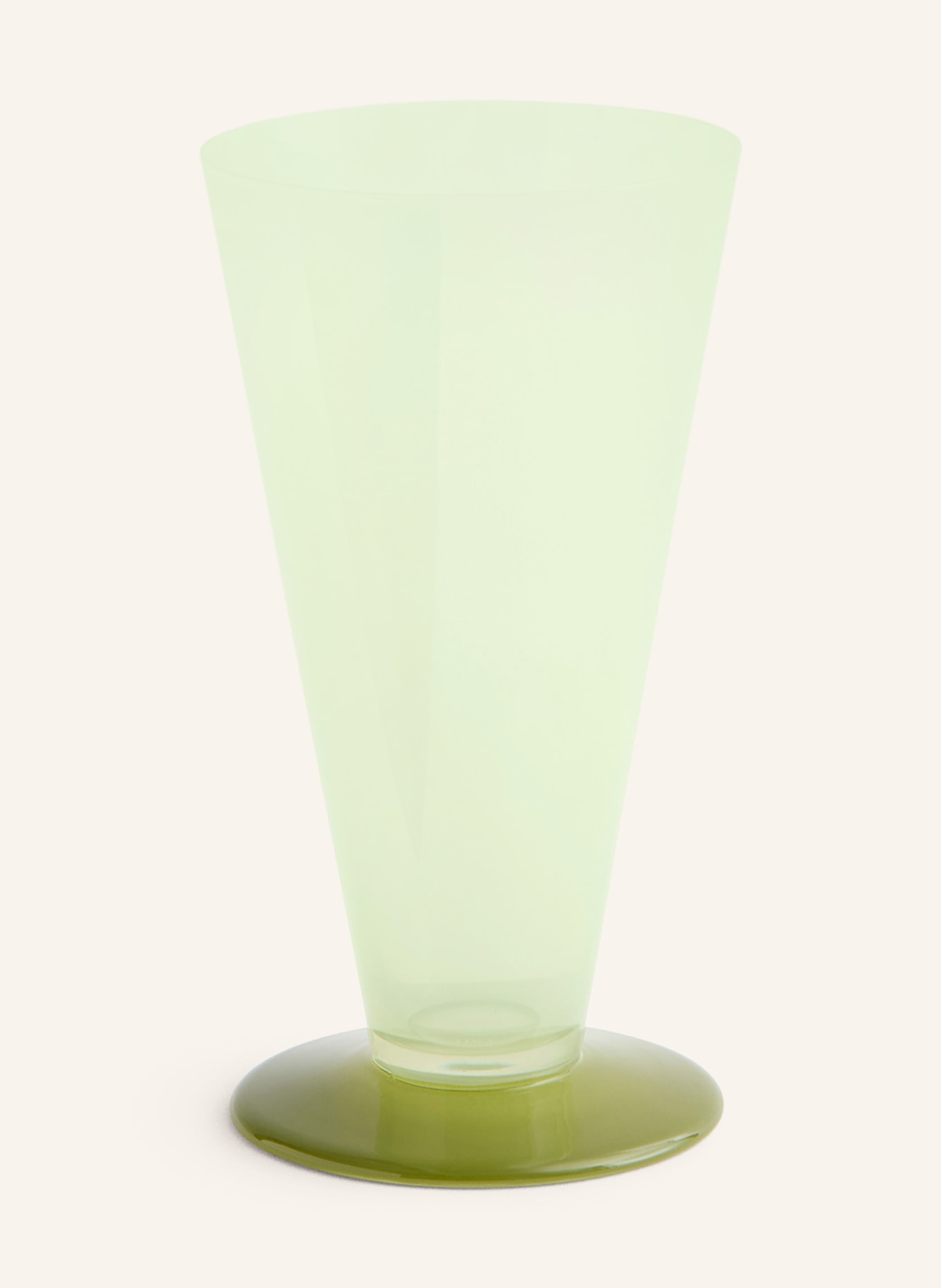 HAY Vase CONICAL SMALL: HELLGRÜN