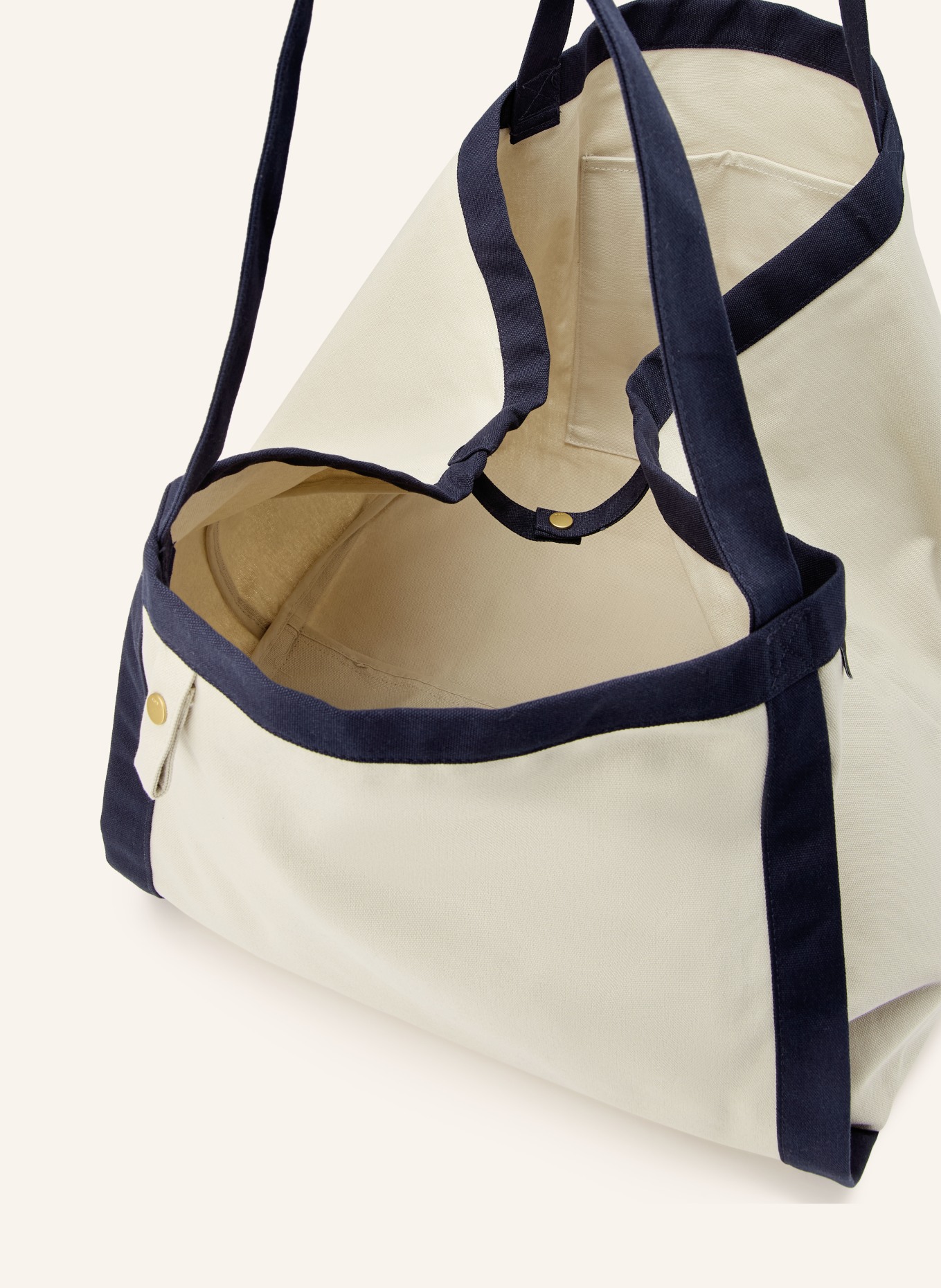 HAY Sporttasche EVERYDAY MEDIUM: BEIGE / SCHWARZ