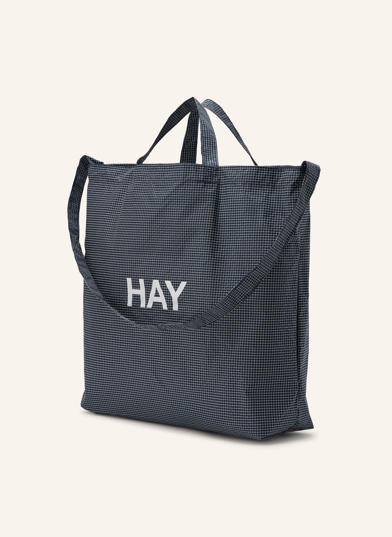 HAY Shopper: DUNKELBLAU / WEISS