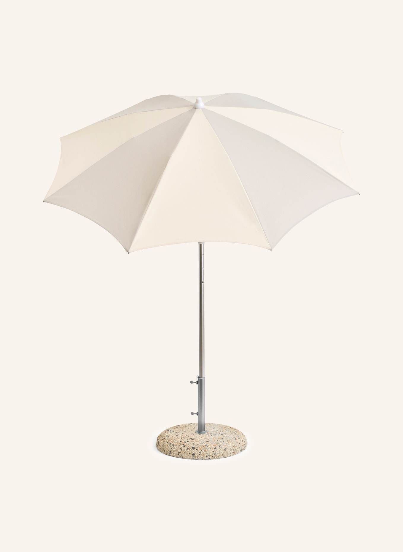 HAY Slunečník TERRAZZA OCTAGON: KRÉMOVÁ / ŠEDÁ