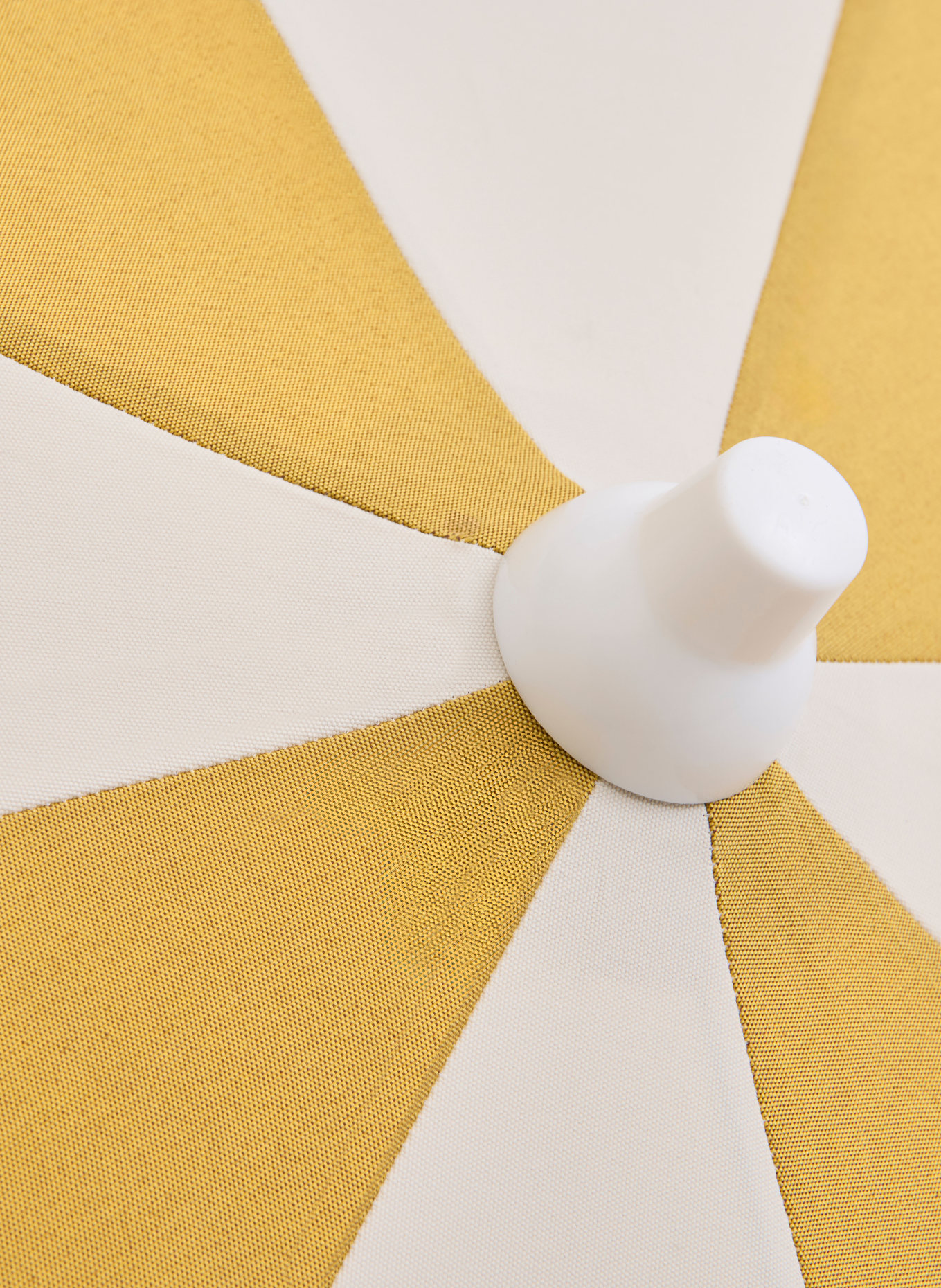 HAY Parasol TERRAZZA OCTAGON: KREMOWY / CIEMNOŻÓŁTY