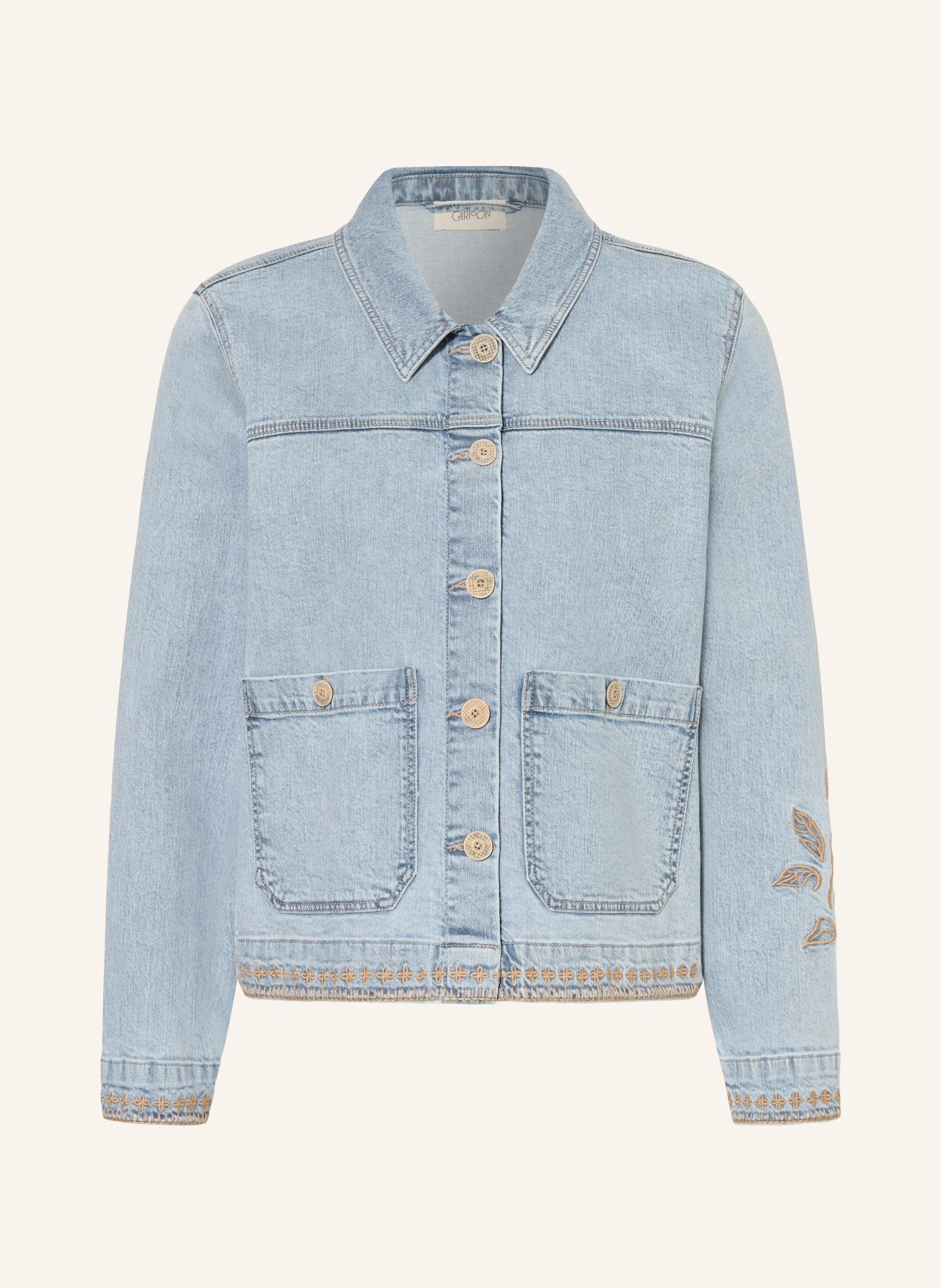 CARTOON spijkerjasje: 8618 LIGHT BLUE DENIM