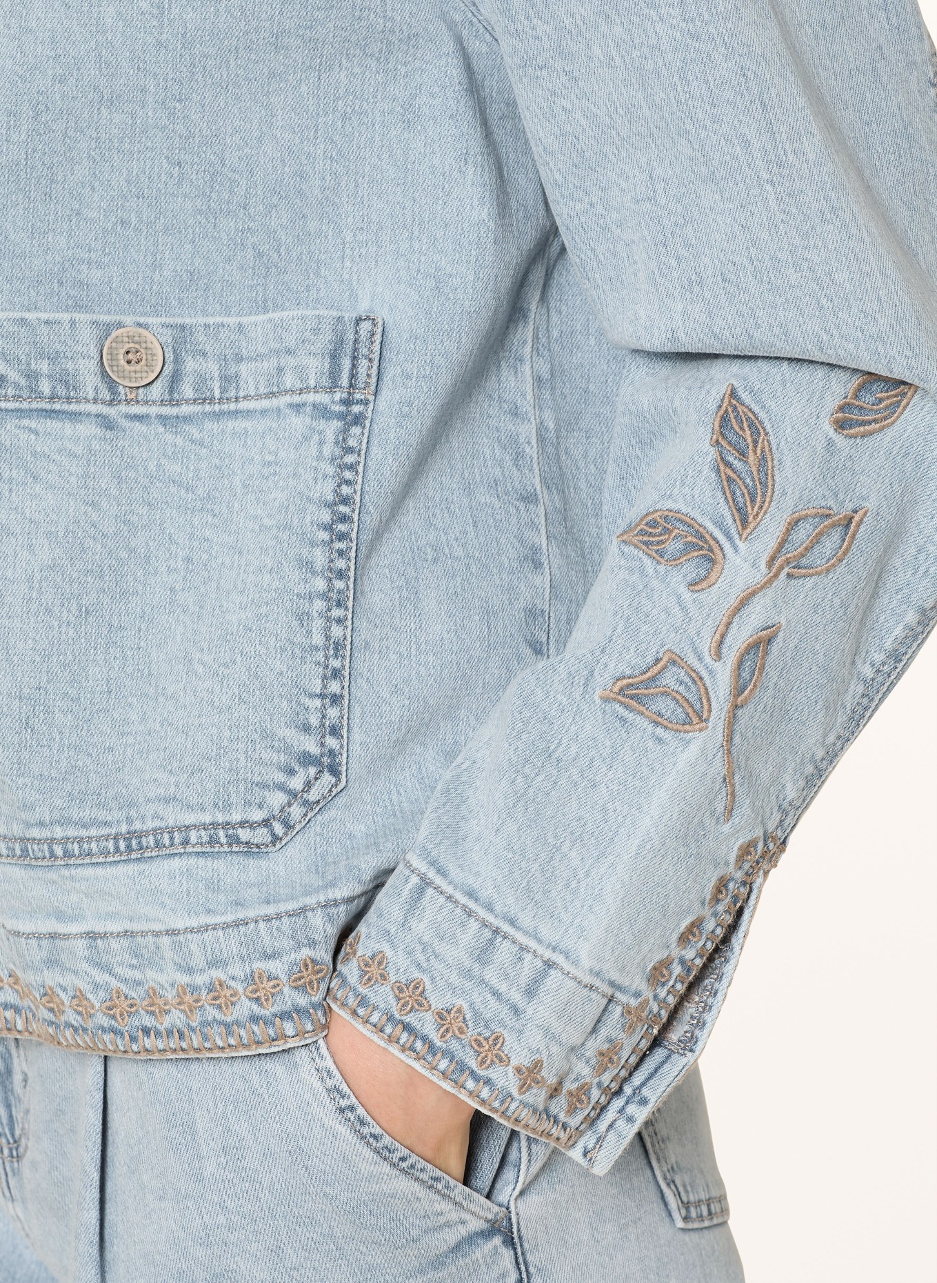 CARTOON spijkerjasje: 8618 LIGHT BLUE DENIM