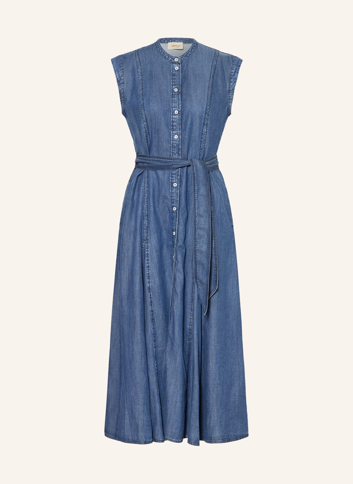 CARTOON Jurk met jeanslook: BLAUW