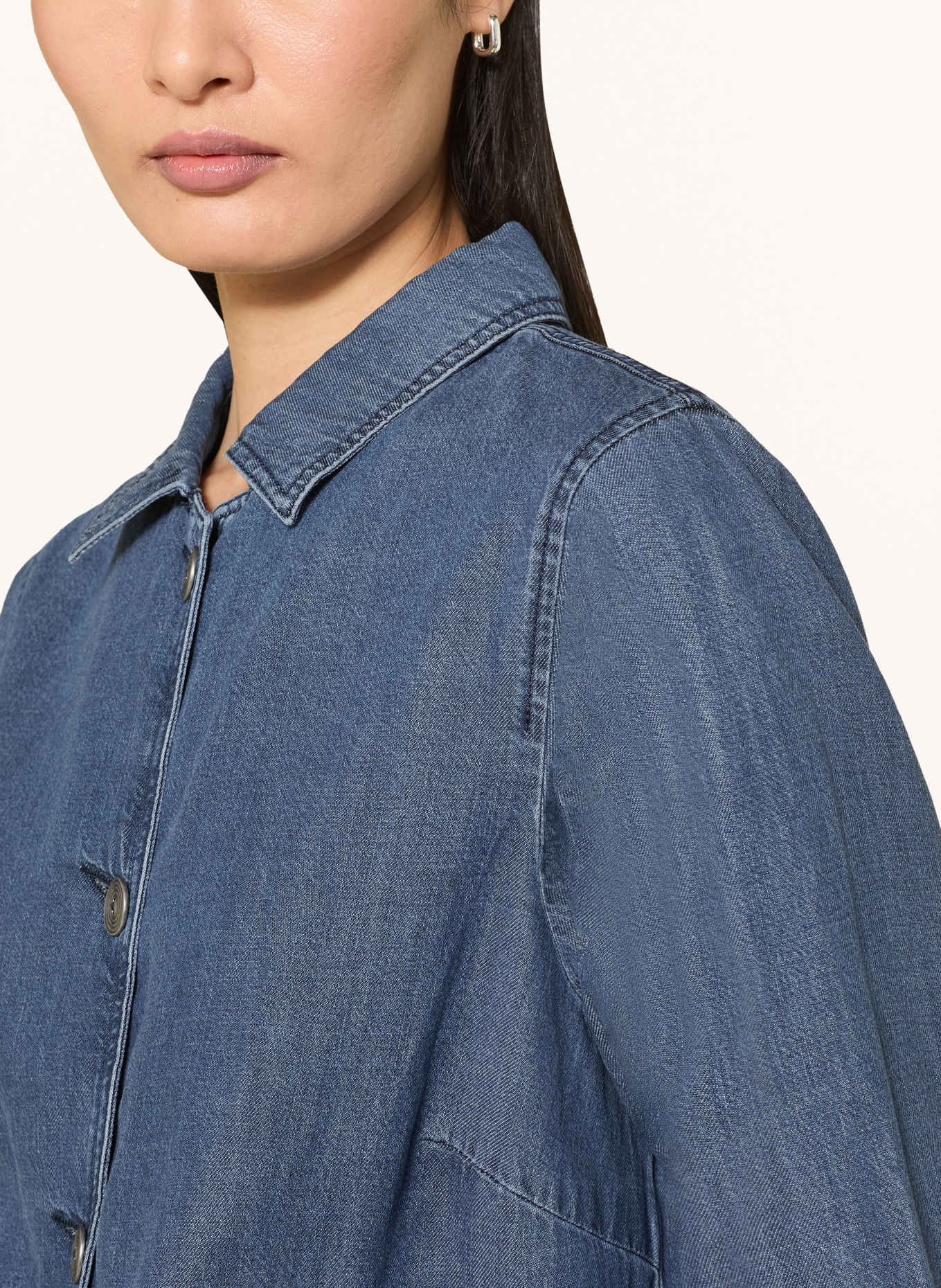 CARTOON Kastjas in denimlook: BLAUW