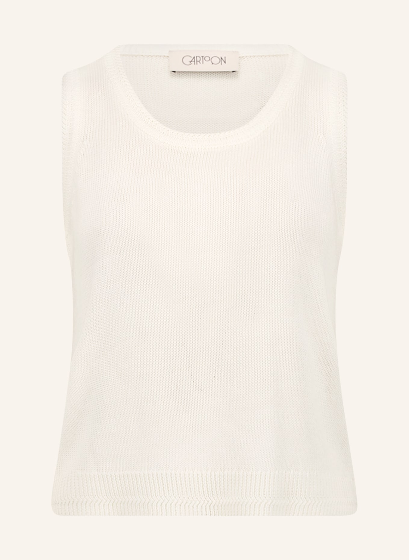 CARTOON Pullunder: WEISS