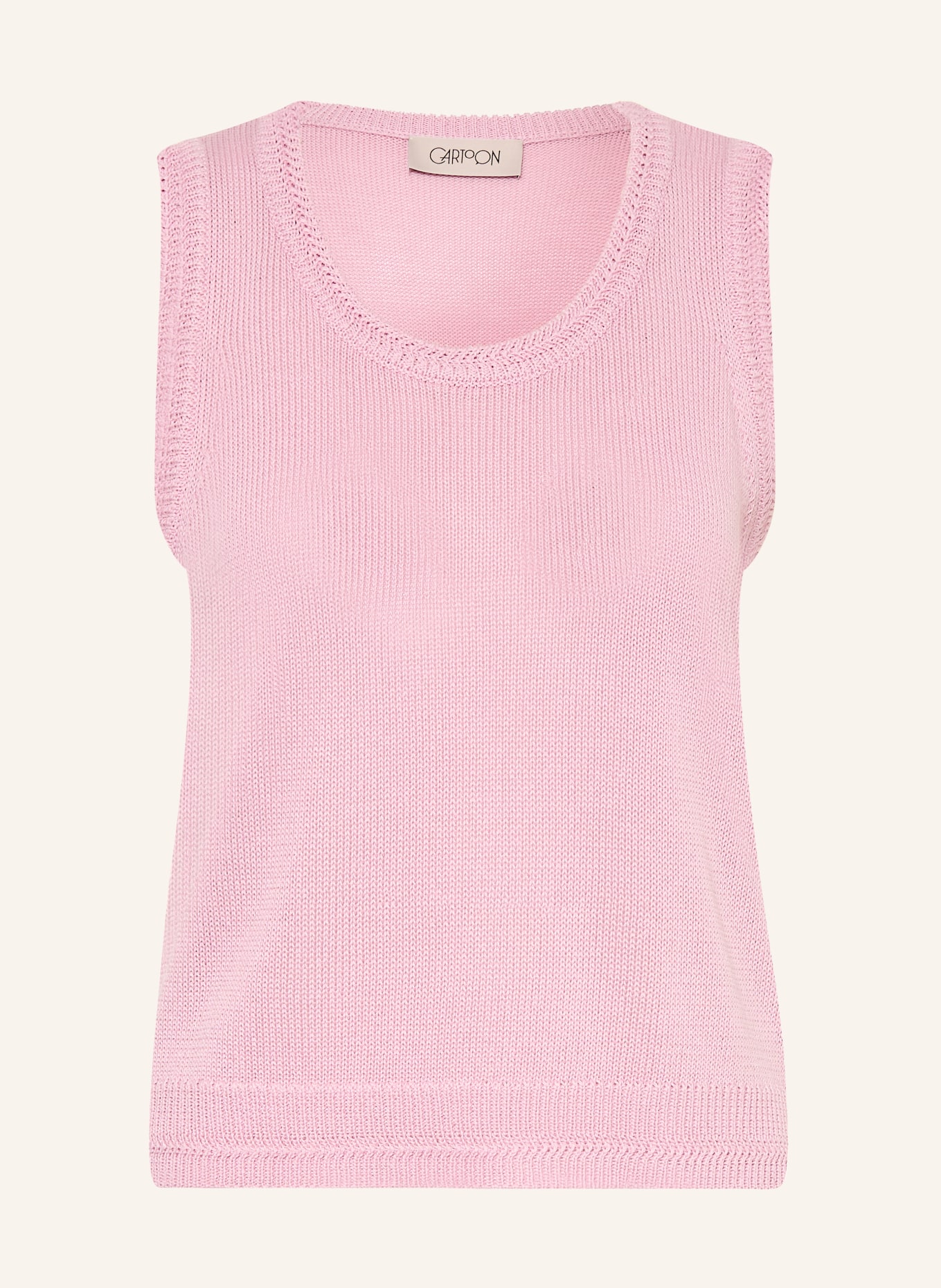 CARTOON vest: ROZE
