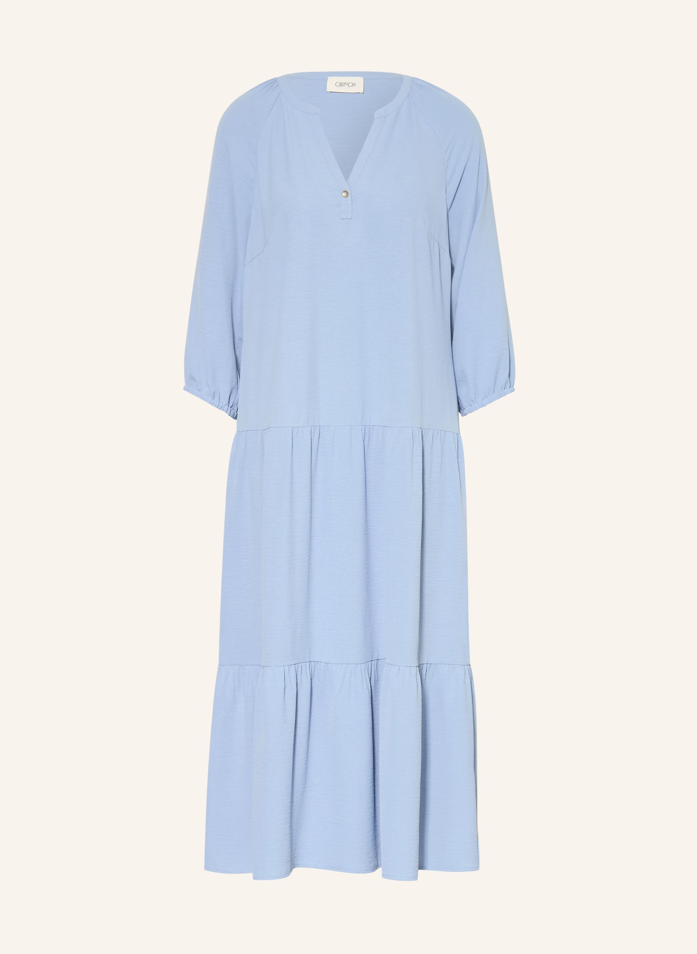 CARTOON Jurk met 3/4-mouwen: LICHTBLAUW
