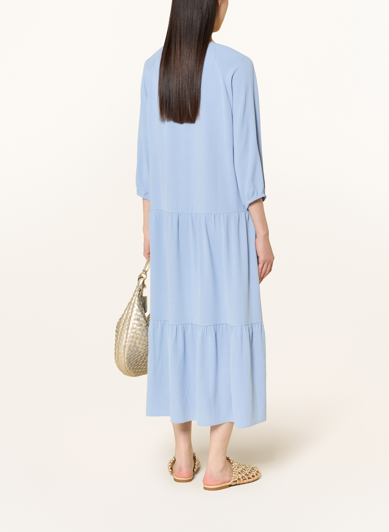 CARTOON Jurk met 3/4-mouwen: LICHTBLAUW