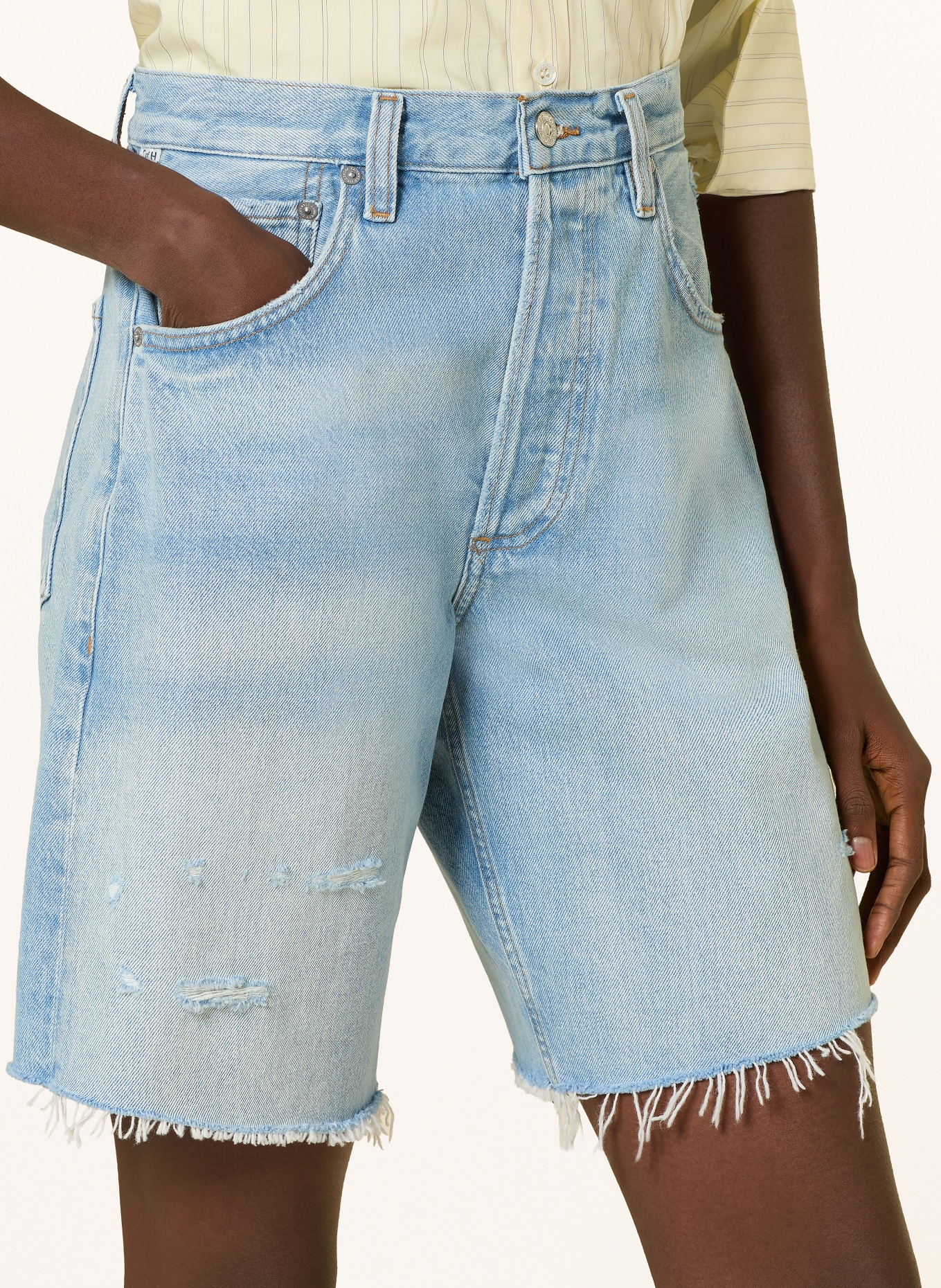 CITIZENS of HUMANITY Jeansshorts AYLA: CBRIA CAMBRIA (LT INDIGO)