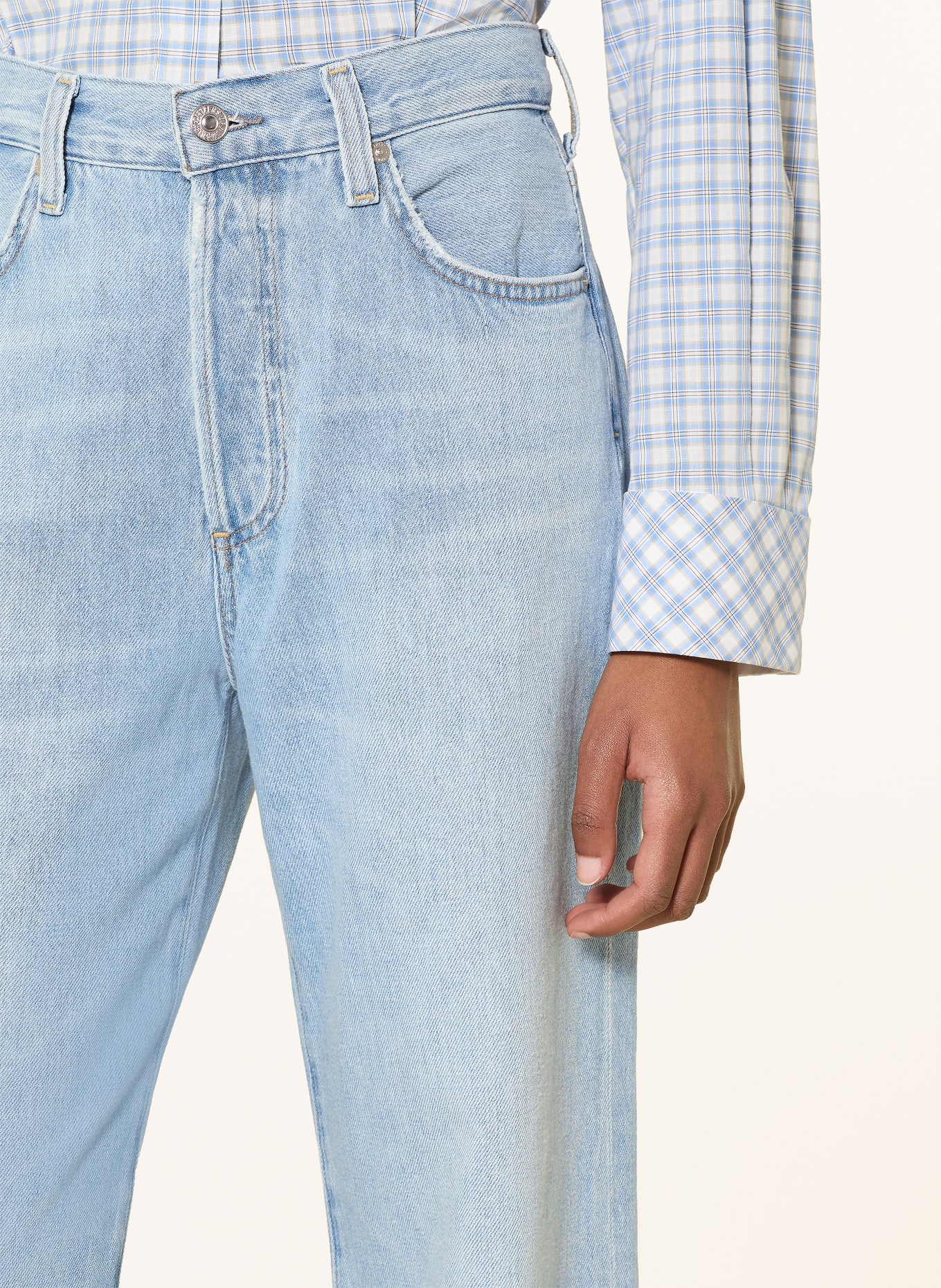 CITIZENS of HUMANITY Wide Leg Jeans ANNINA: RITUAL (LT INDIGO)