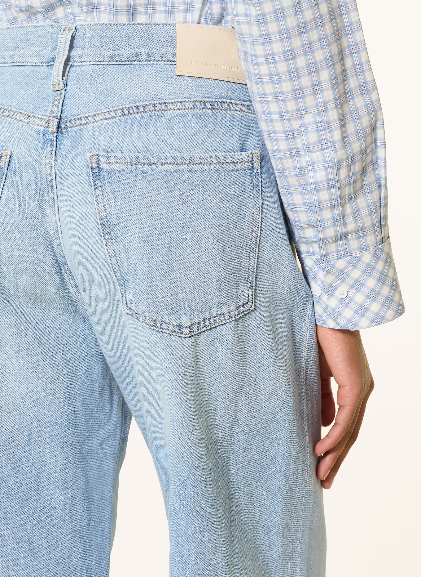 CITIZENS of HUMANITY Wide Leg Jeans ANNINA: RITUAL (LT INDIGO)