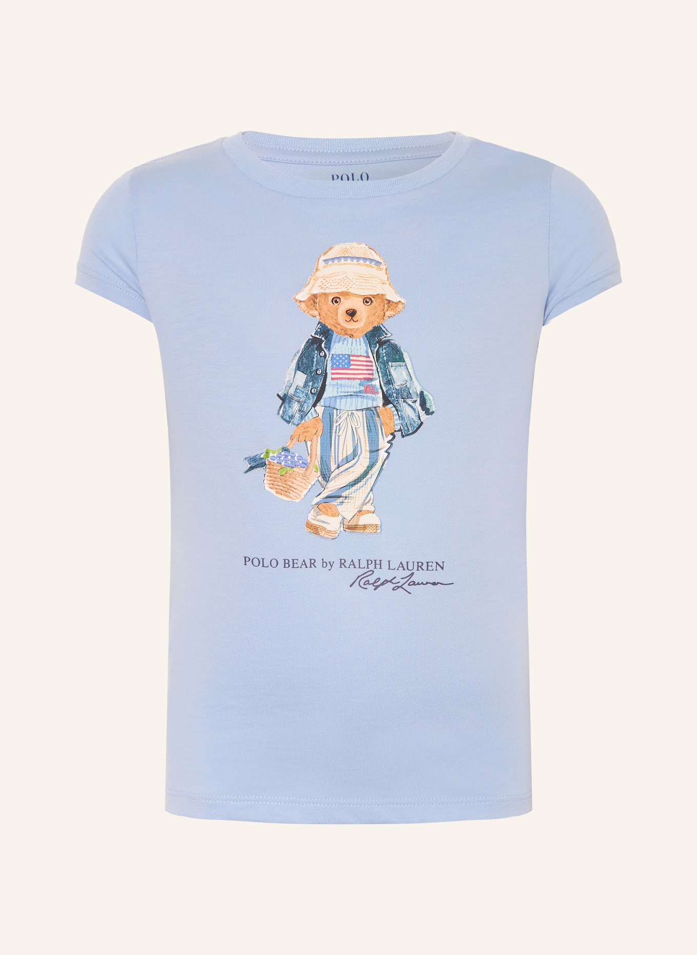 POLO RALPH LAUREN T-Shirt: HELLBLAU