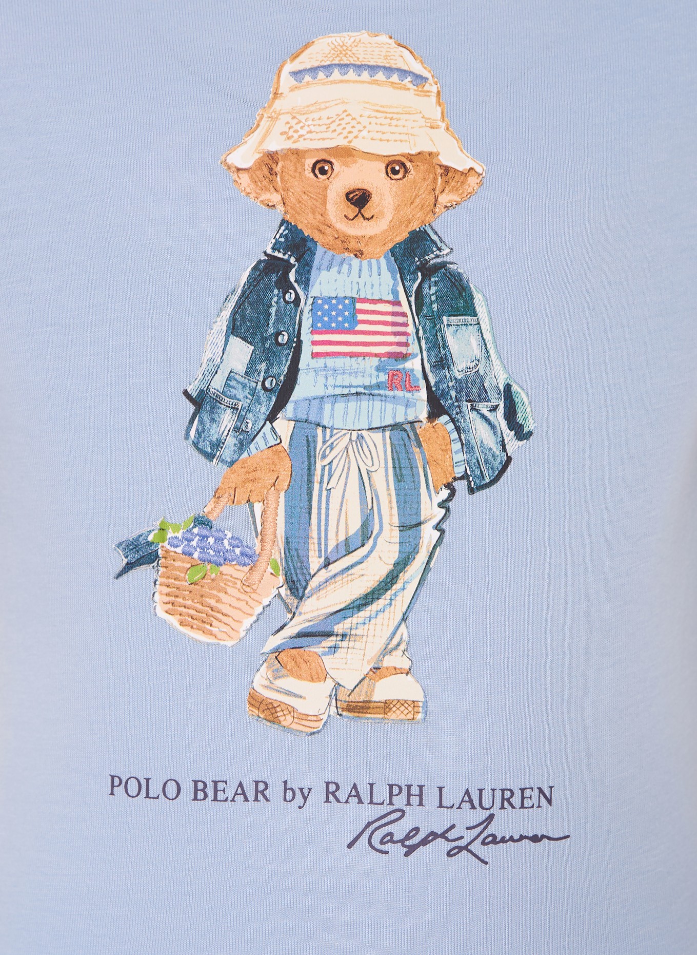 POLO RALPH LAUREN T-Shirt: HELLBLAU