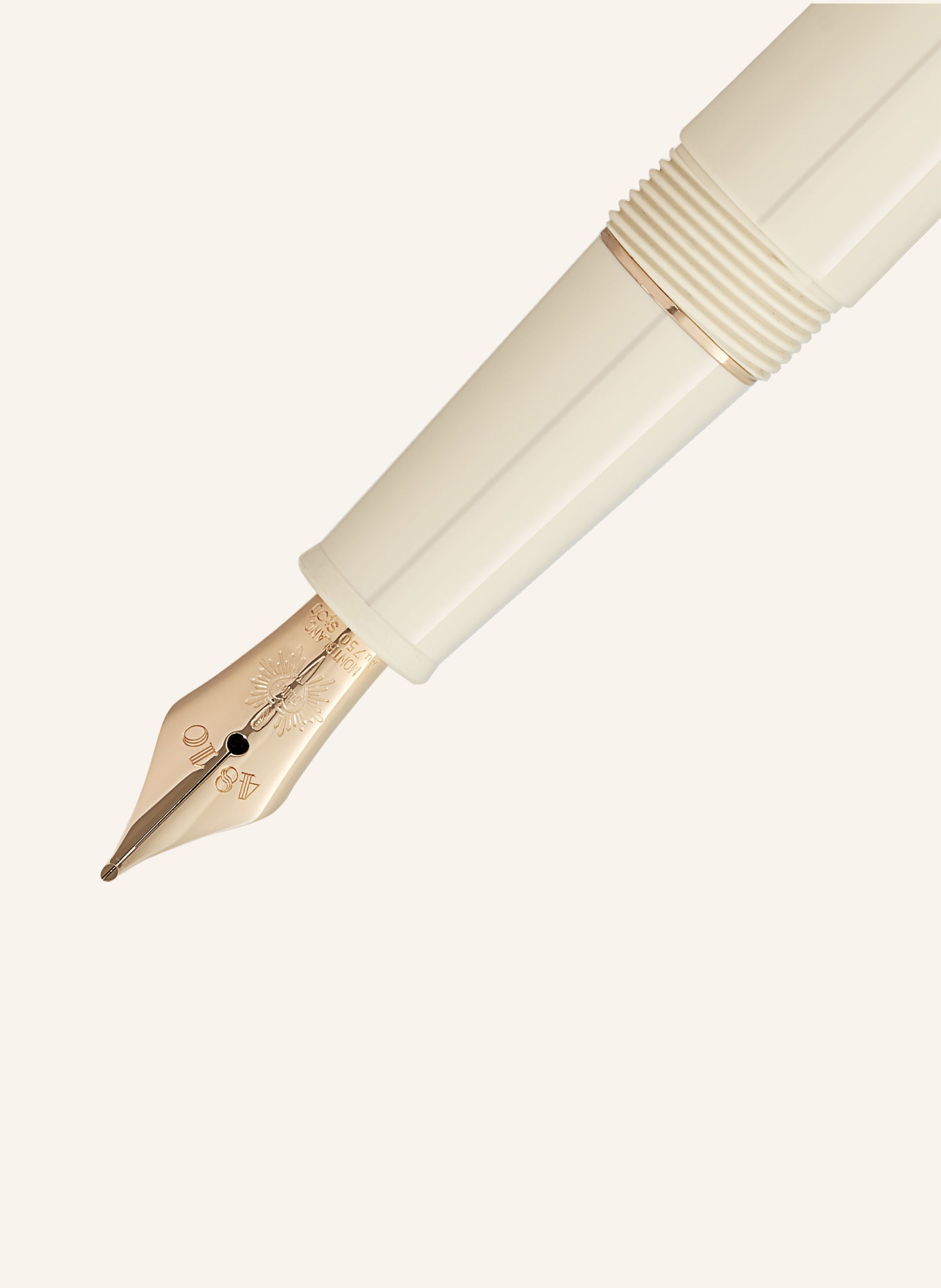 MONTBLANC Füllfederhalter MEISTERSTÜCK ROMEO AND JULIET DOUE: HELLBRAUN / GOLD