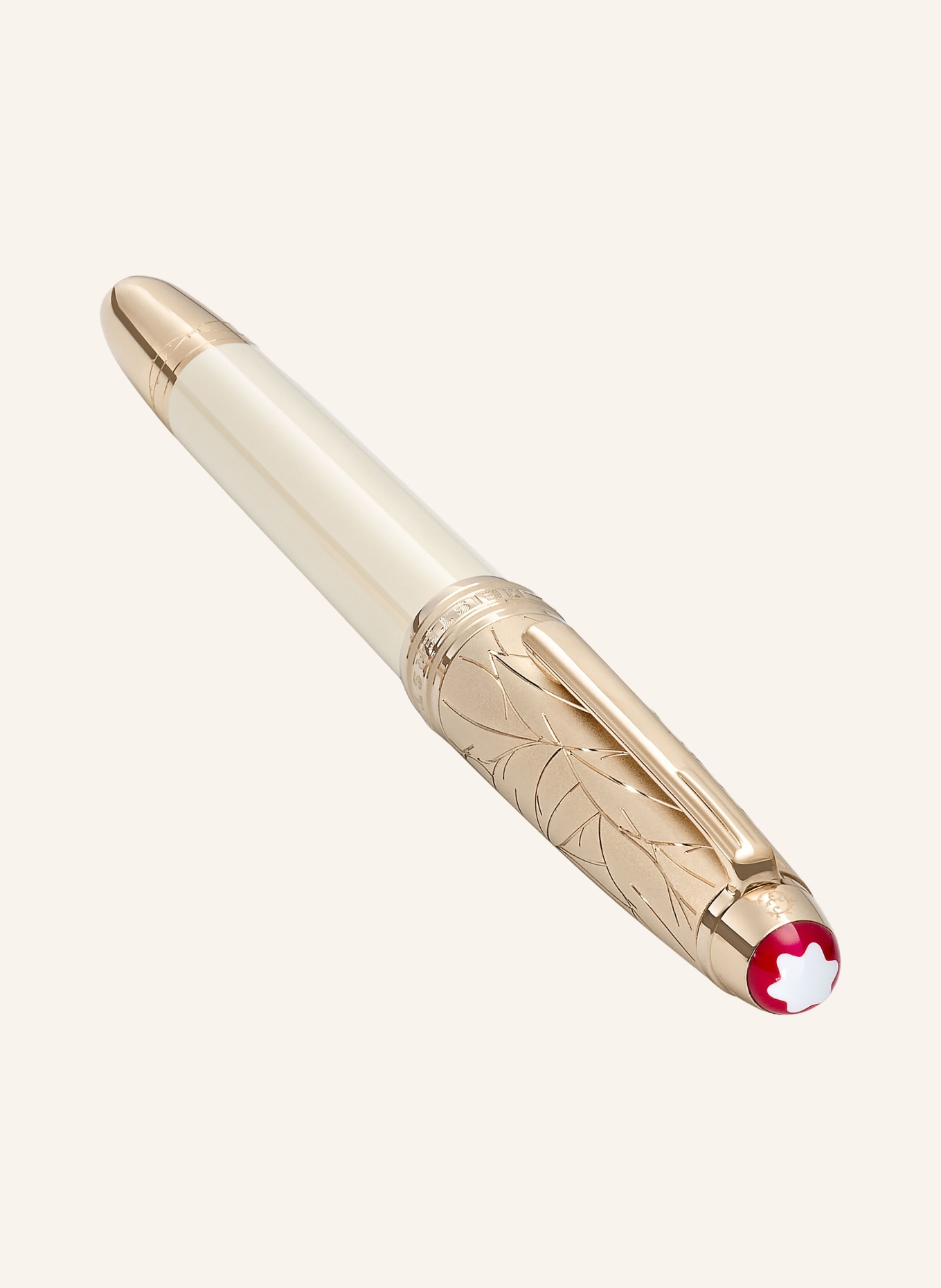MONTBLANC Füllfederhalter MEISTERSTÜCK ROMEO AND JULIET DOUE: HELLBRAUN / GOLD