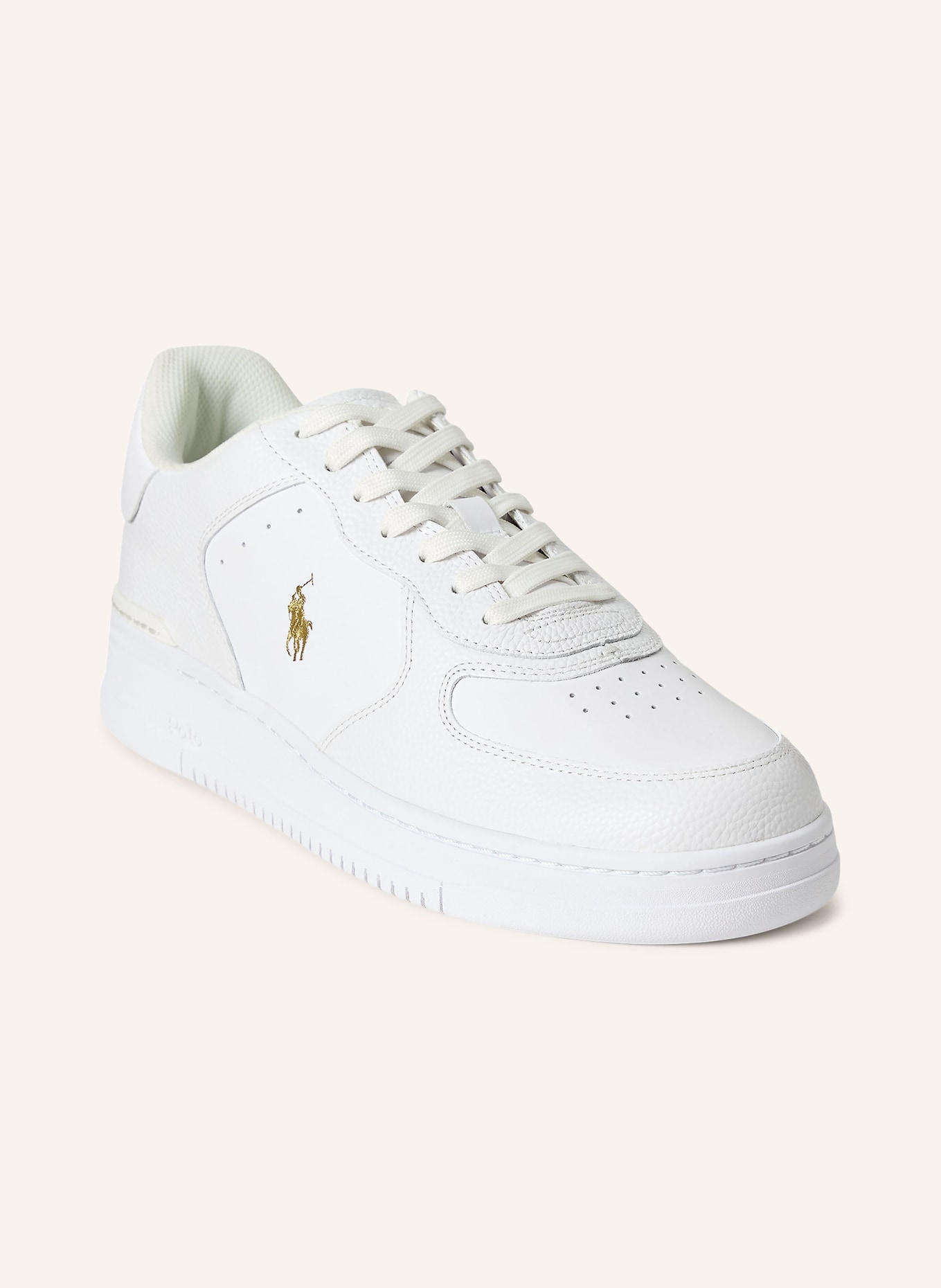POLO RALPH LAUREN Sneaker: WEISS