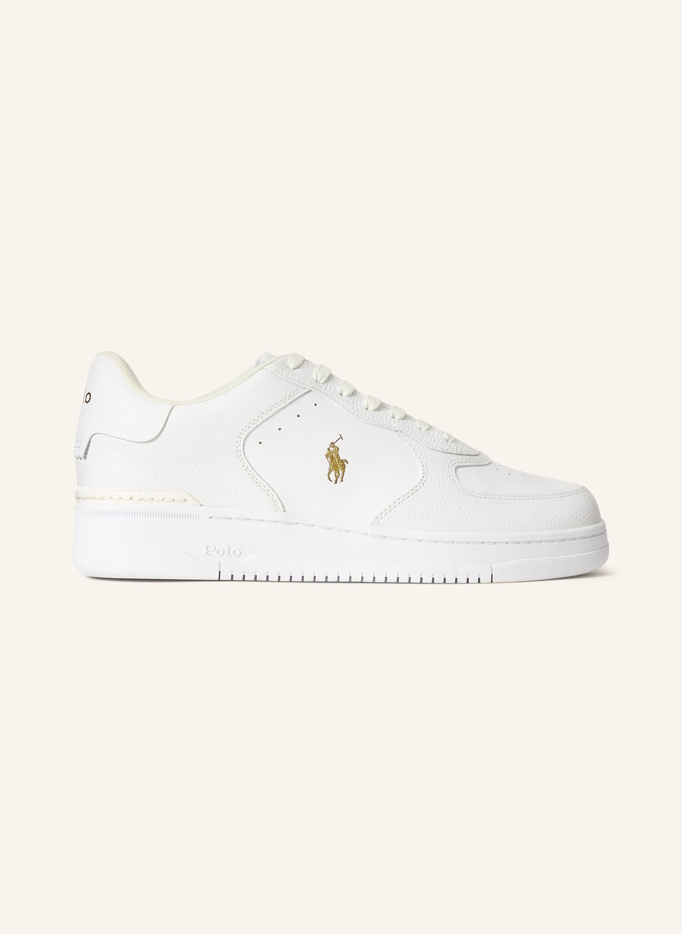 POLO RALPH LAUREN Sneaker: WEISS