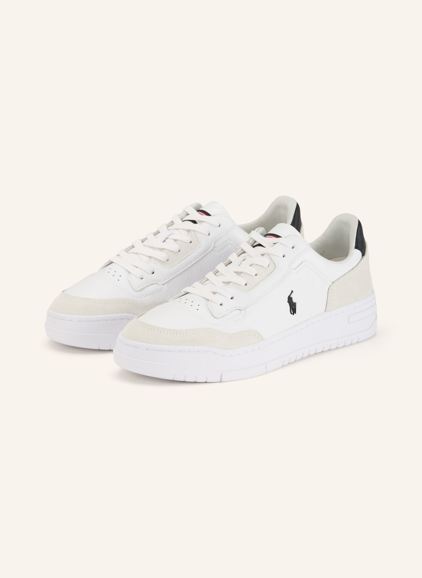 POLO RALPH LAUREN baskets: BLANC