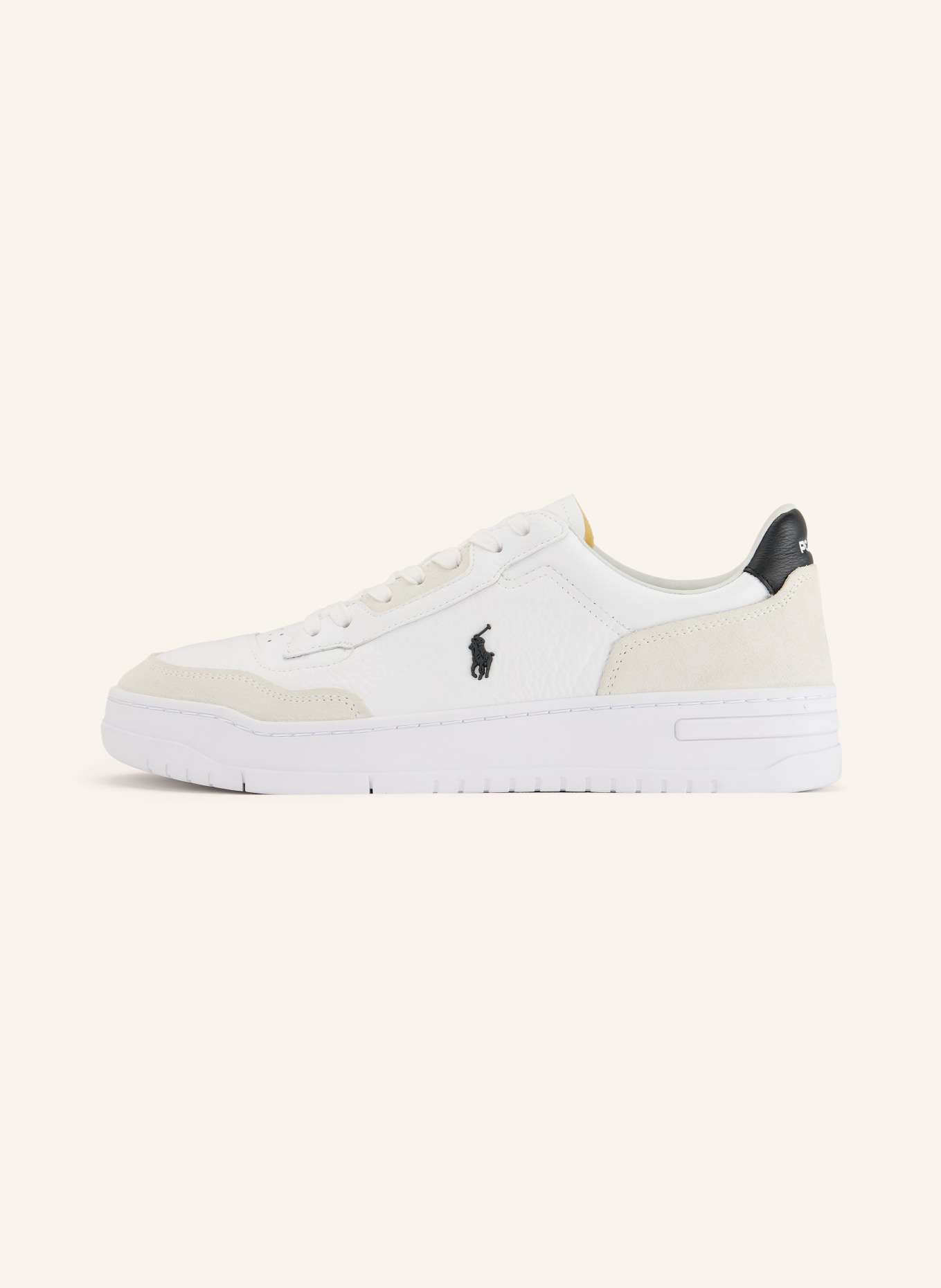POLO RALPH LAUREN baskets: BLANC