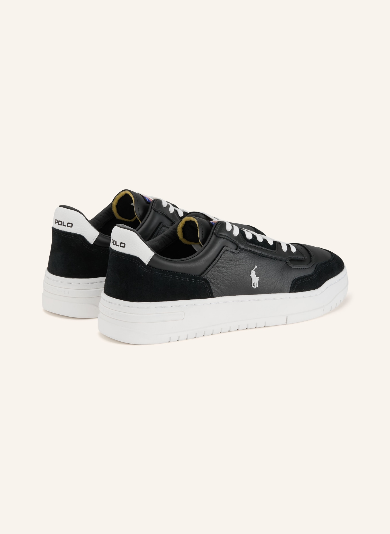 POLO RALPH LAUREN baskets: NOIR