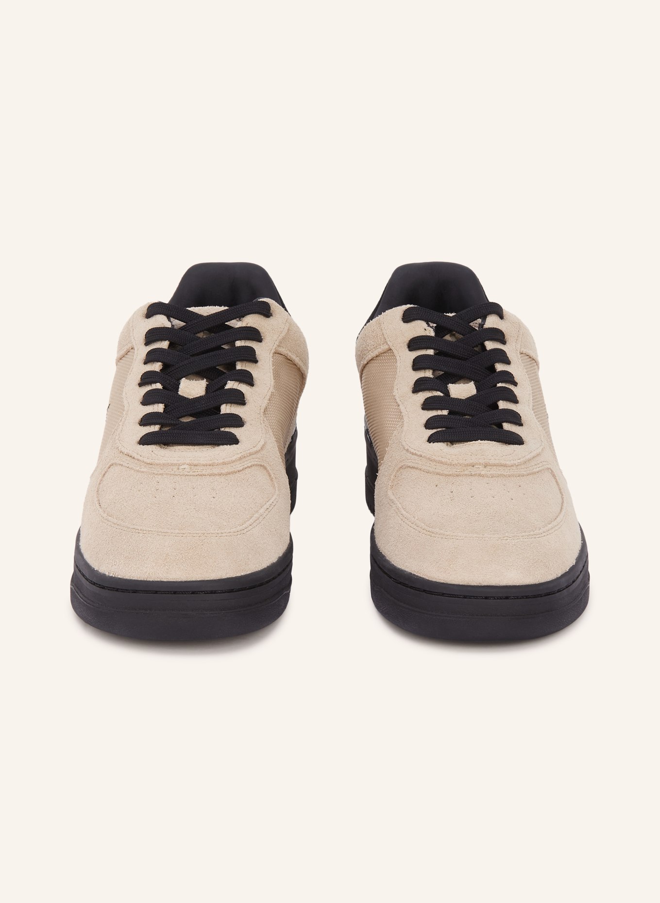 POLO RALPH LAUREN sneaker: LIGHT GRAY / BLACK