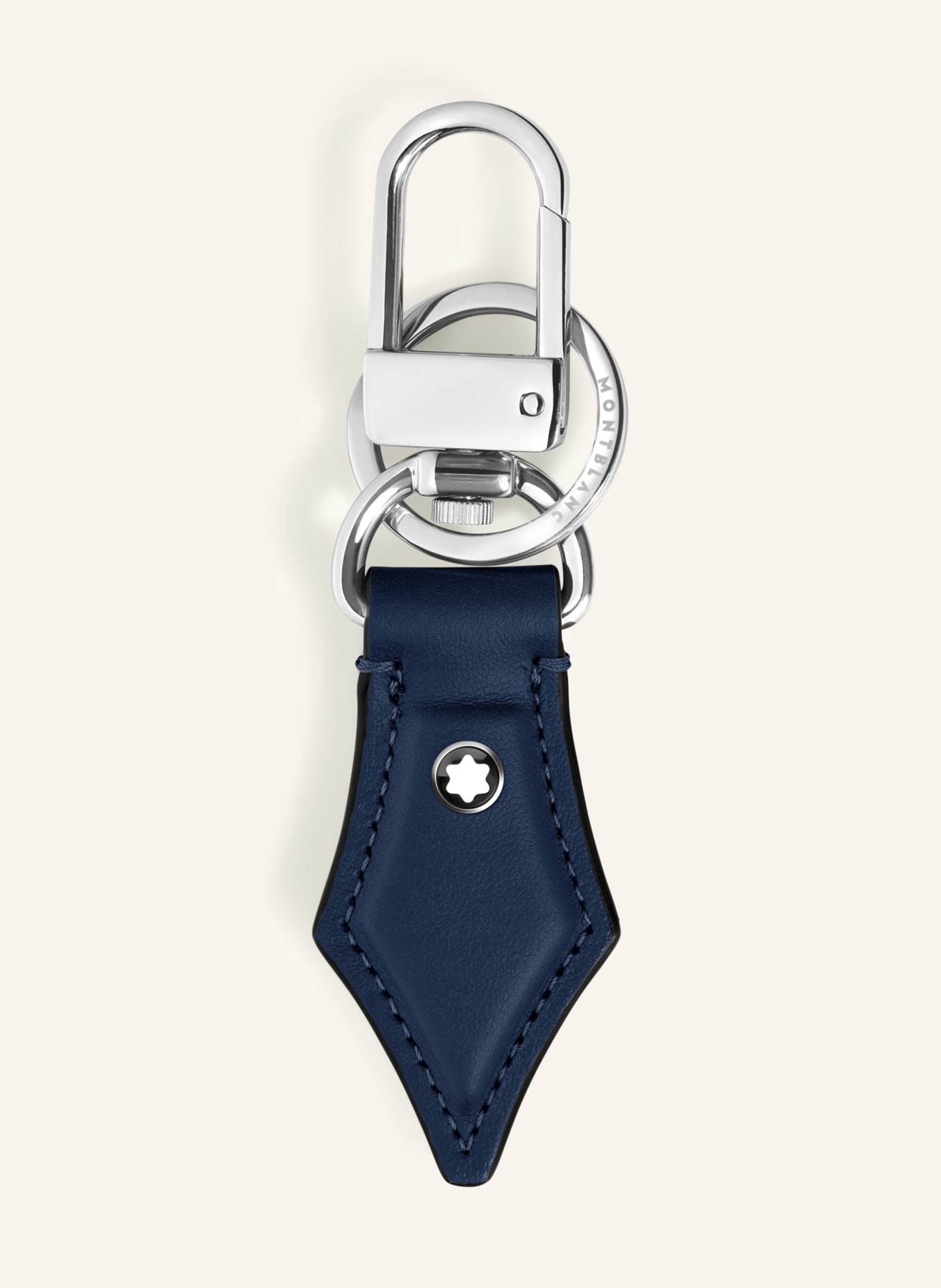 MONTBLANC Schlüsselanhänger MEISTERSTÜCK: DUNKELBLAU