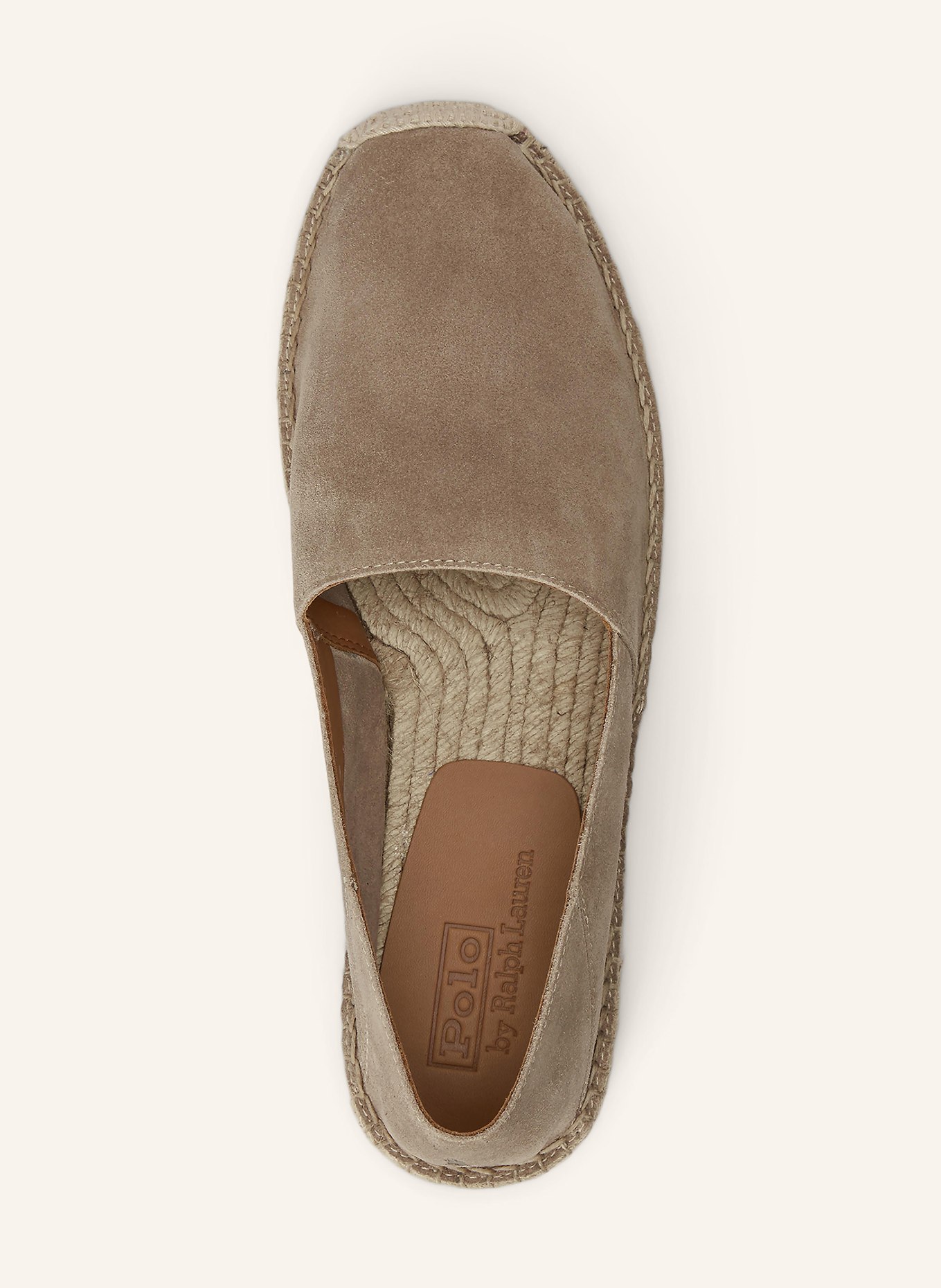 POLO RALPH LAUREN espadrilles: MARRON