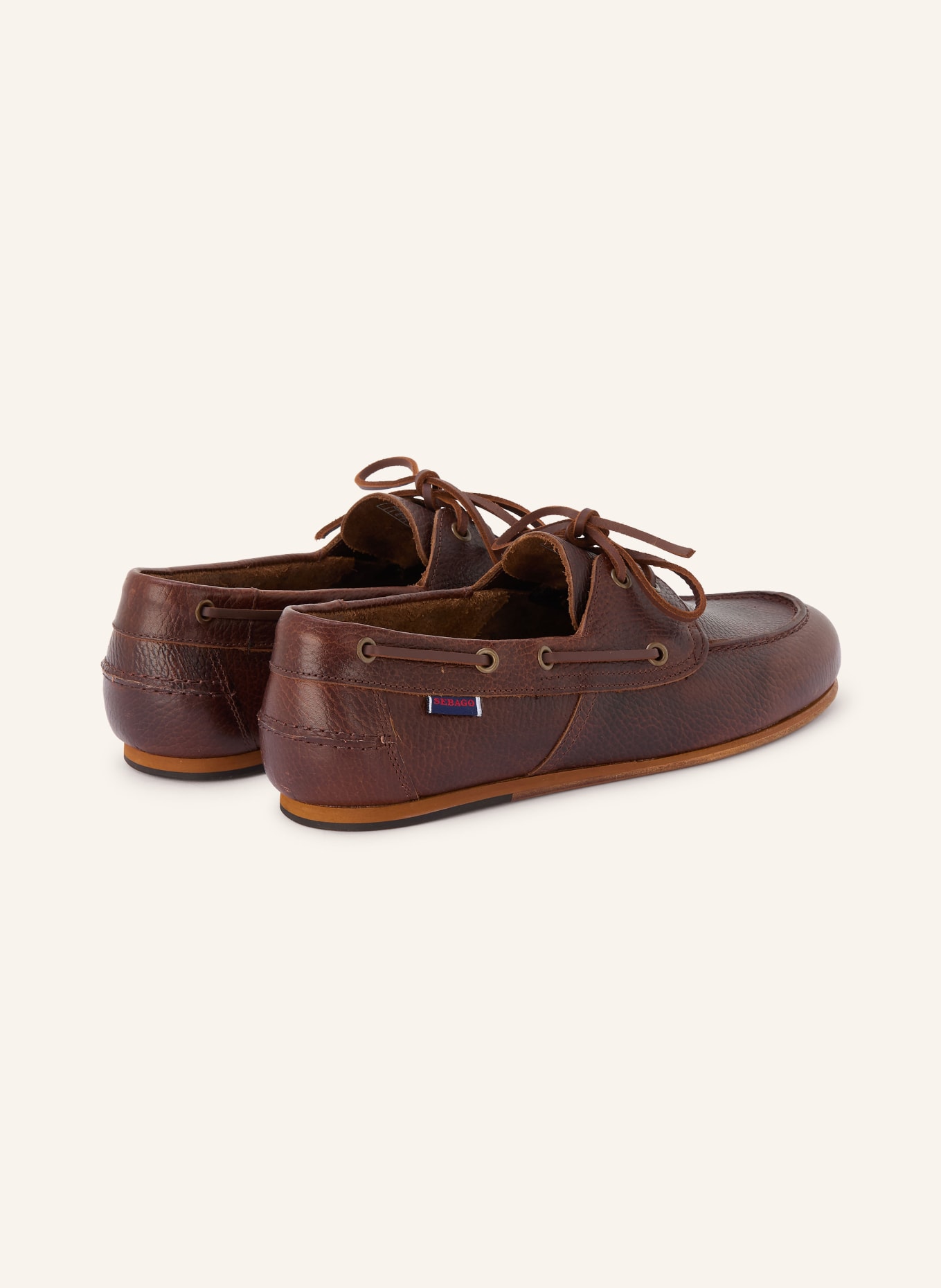 SEBAGO Chaussures bateau OWEN: MARRON FONCÉ
