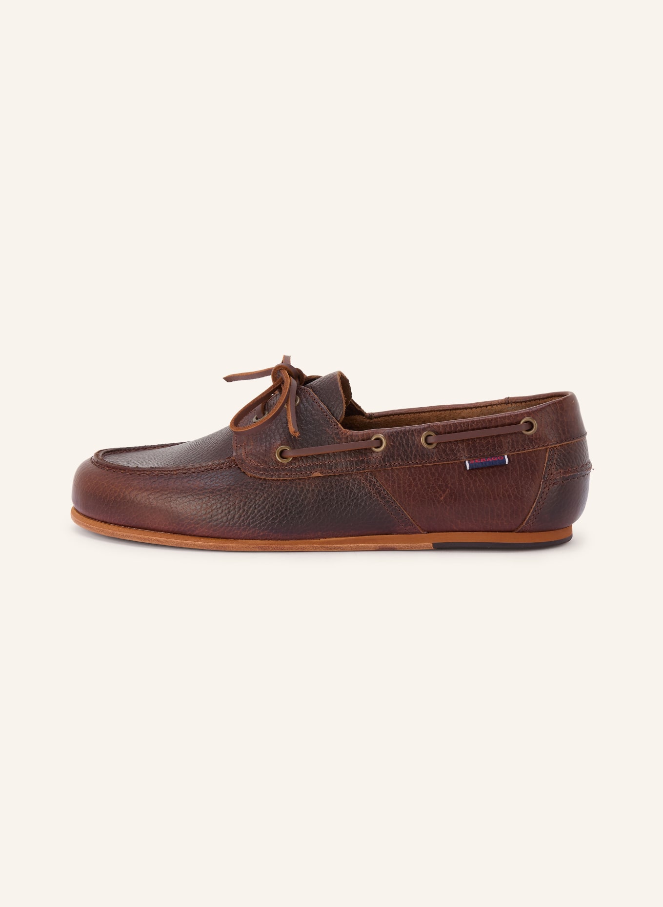 SEBAGO Chaussures bateau OWEN: MARRON FONCÉ