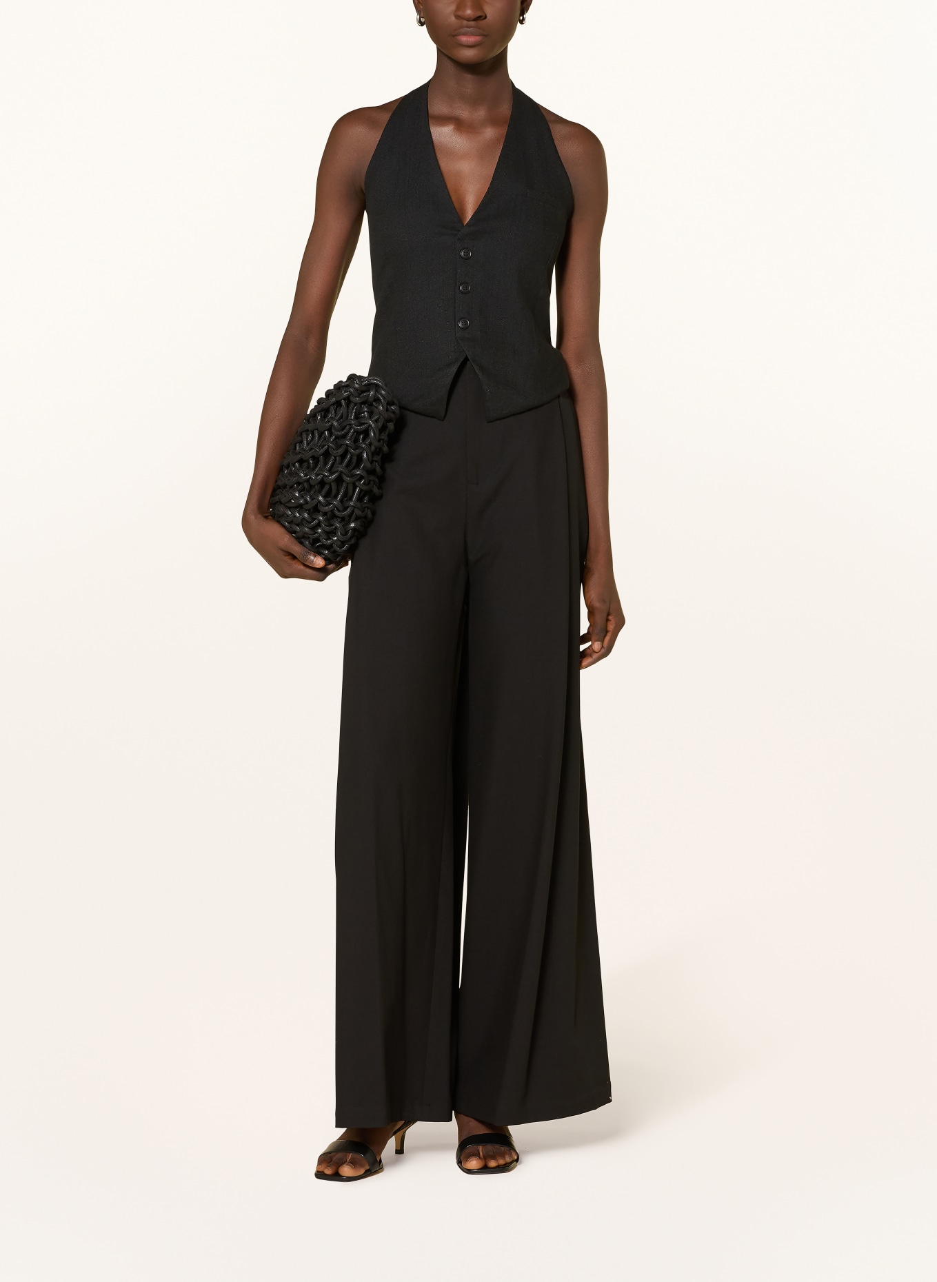 ELEH gilet blazer: NOIR