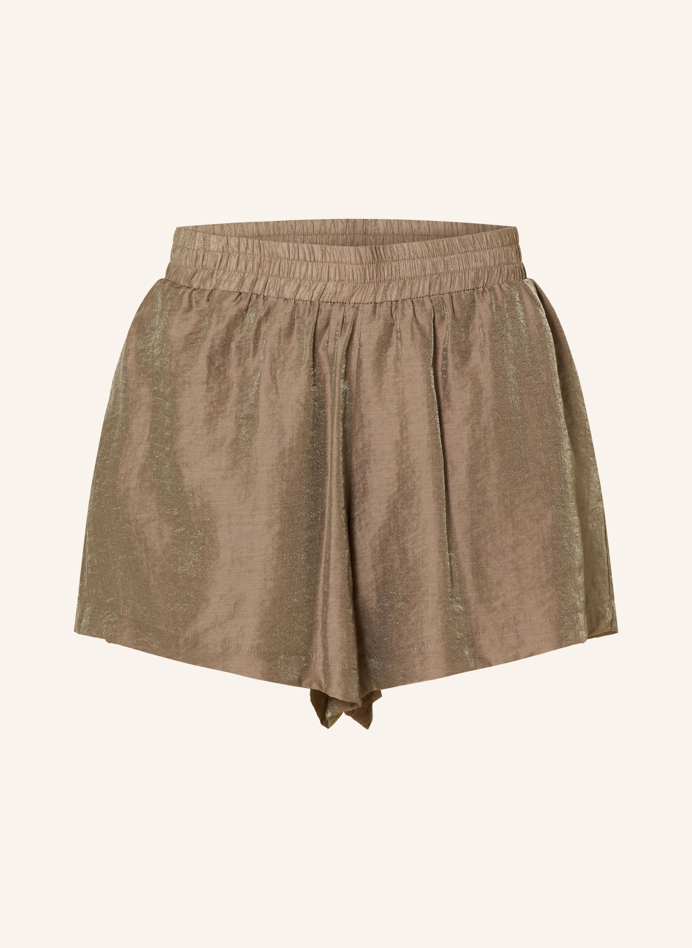 ELEH shorts: TAUPE