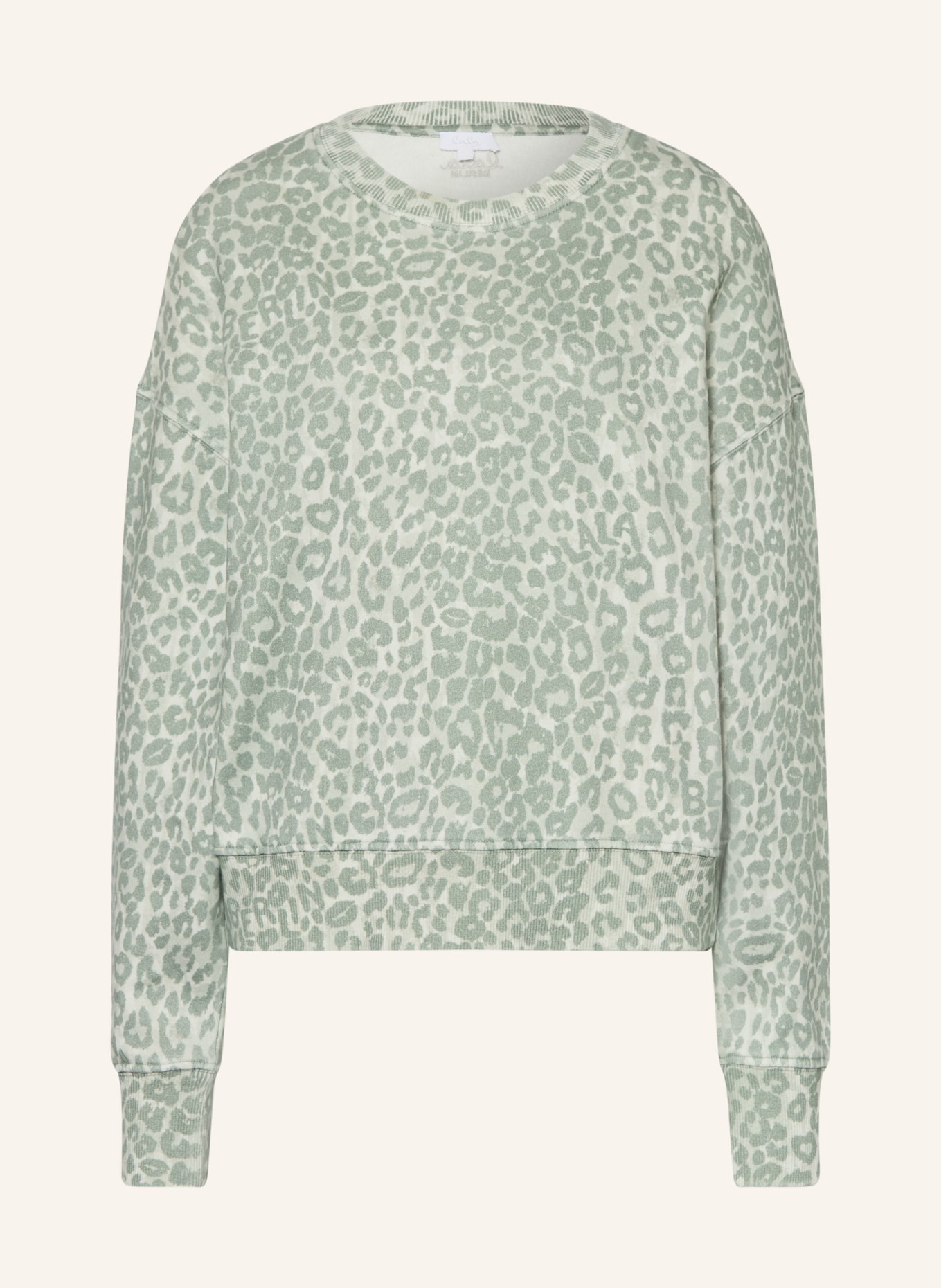 Lala Berlin Sweatshirt SONI: HELLGRÜN / OLIV